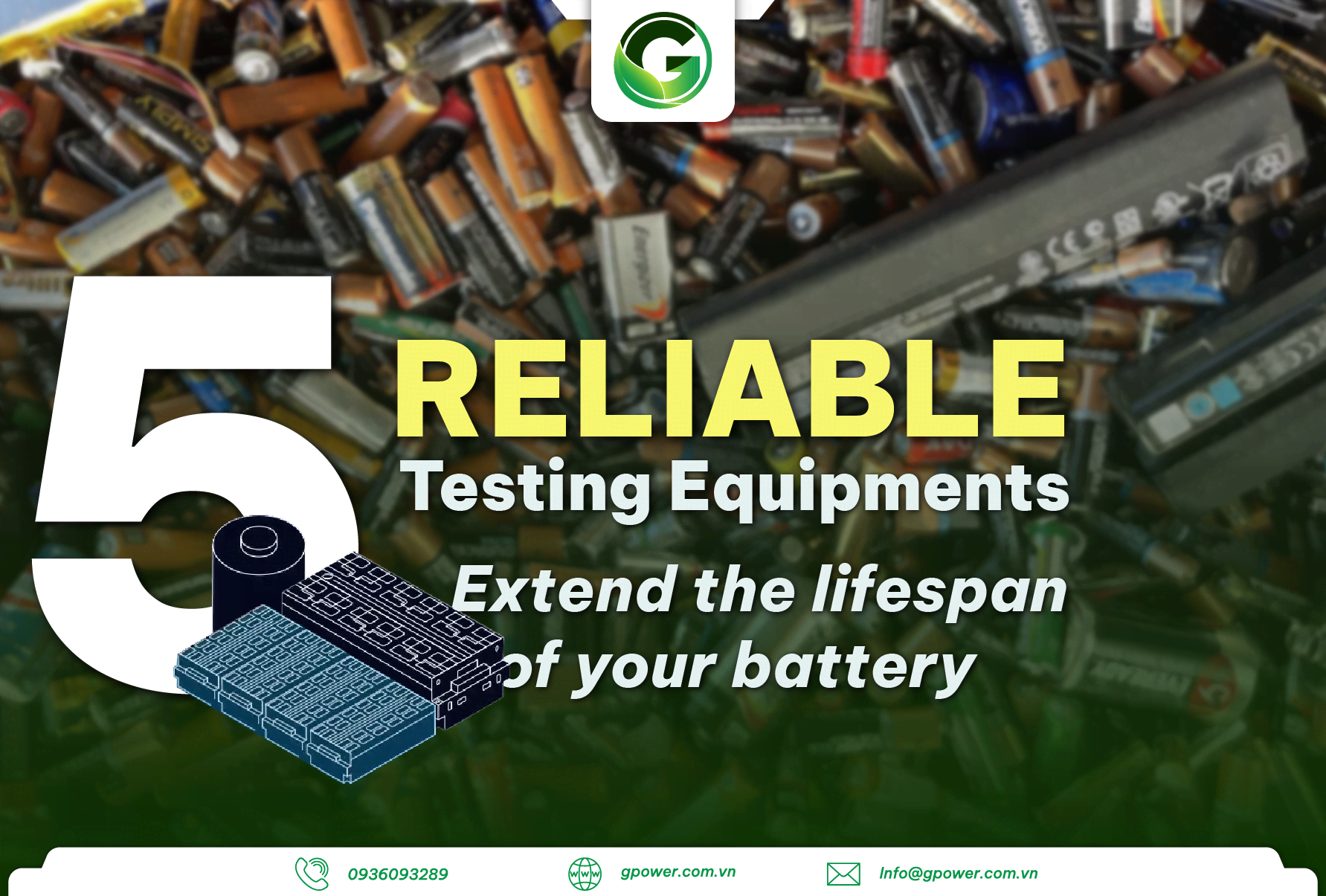 Extend the lifespan of your battery with 5 reliable testing equipments