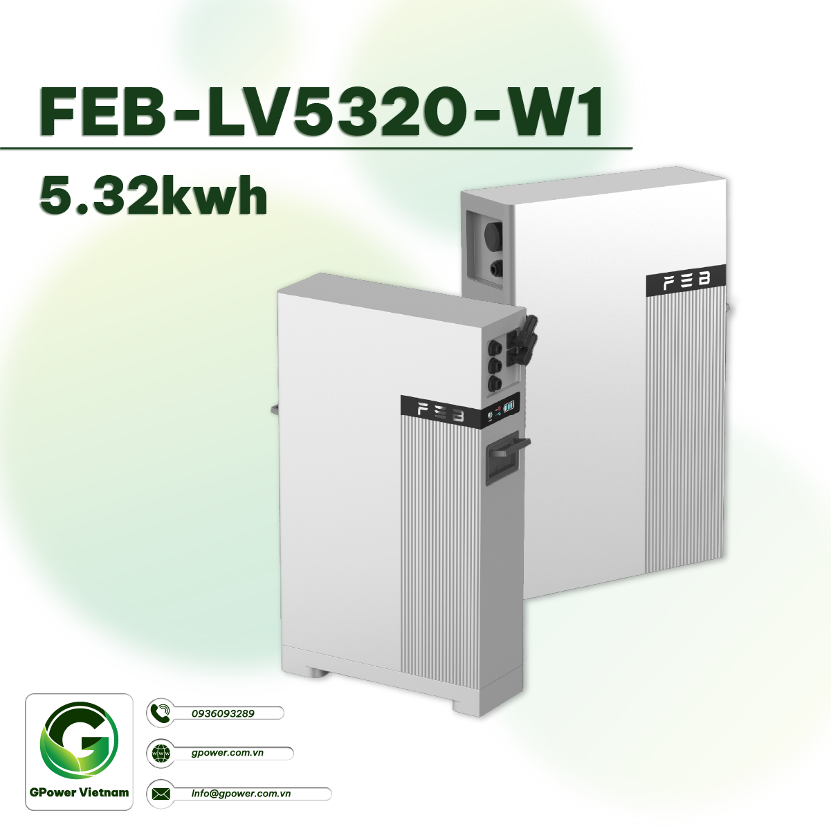 FEB-LV5320-W1- Low-Voltage Residential Energy Storage System