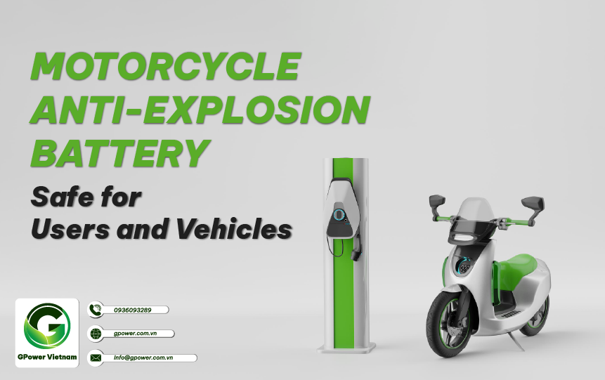 Motorcycle Anti-Explosion Battery - Safe for Users and Vehicles