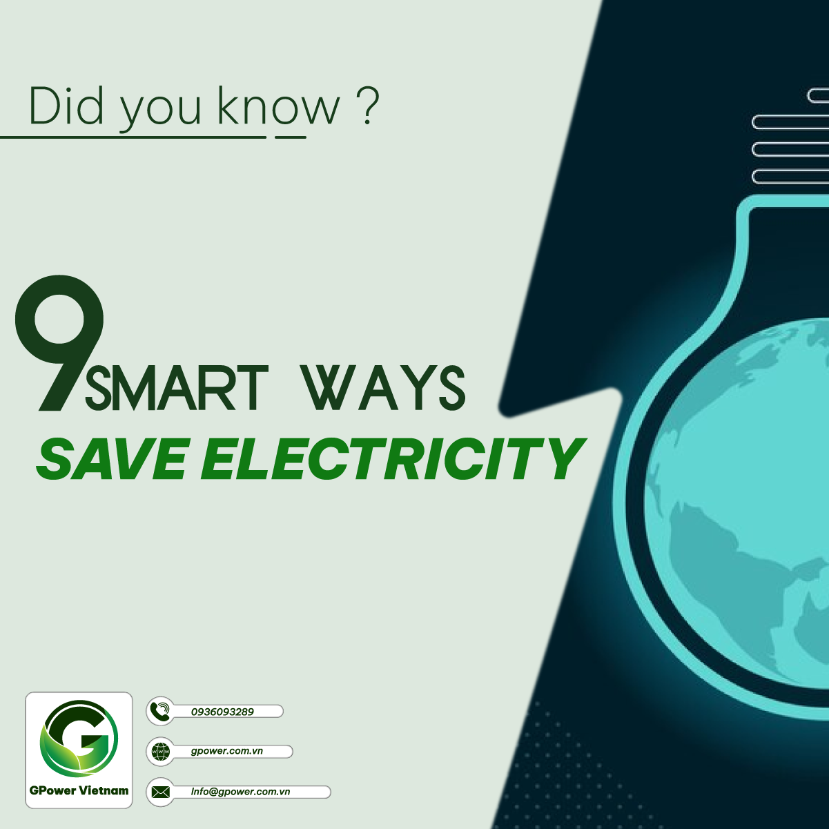 9 Smart Ways to Save Electricity