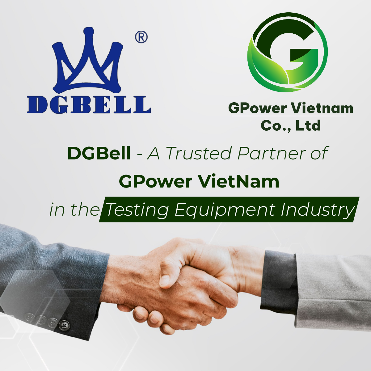 DGBell - A Trusted Partner of GPower Vietnam in the Testing Equipment Industry