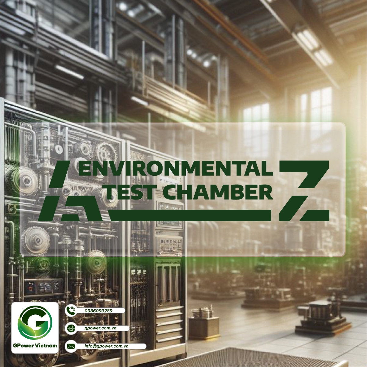 Environmental test chamber from A to Z