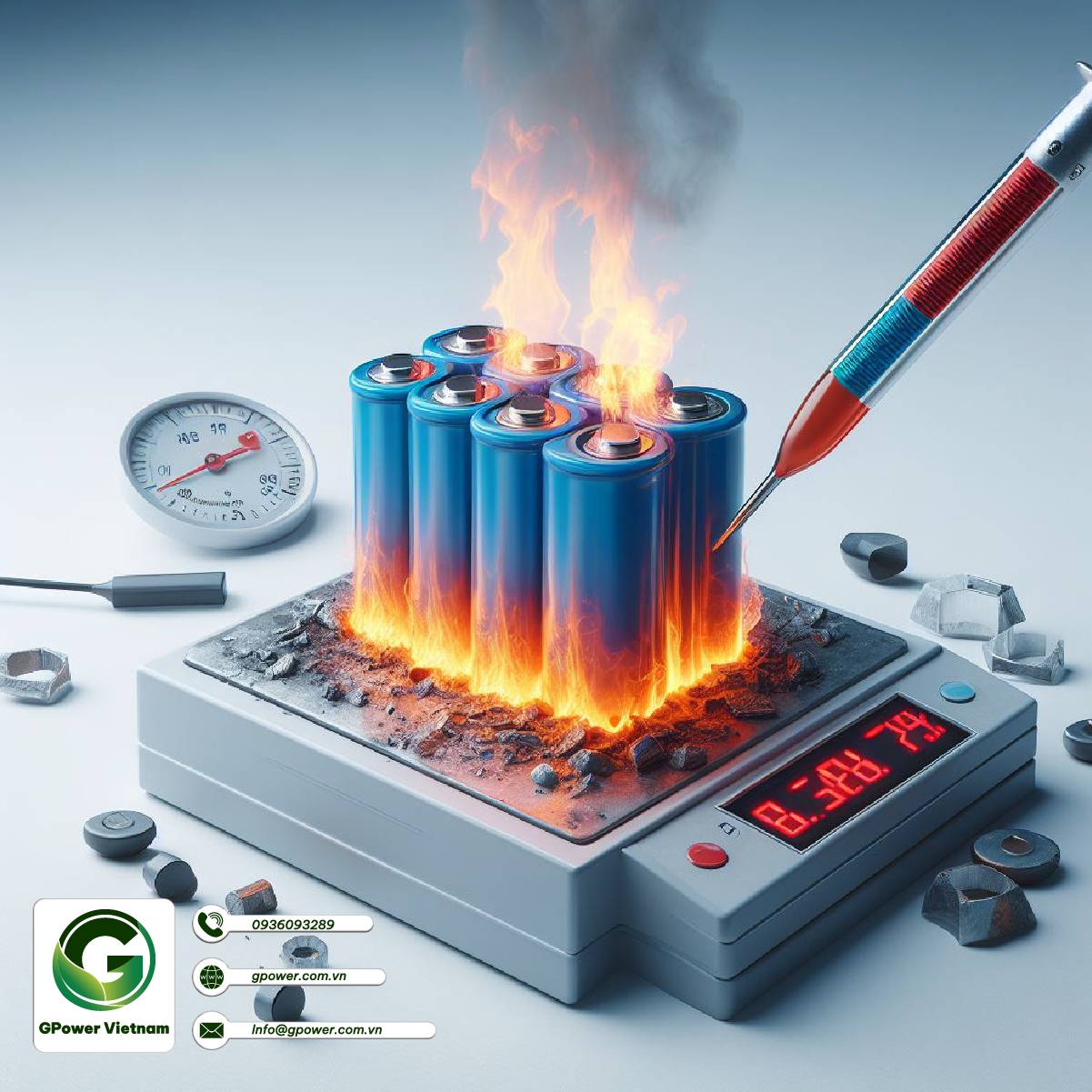 Lithium Power Battery Safety Test
