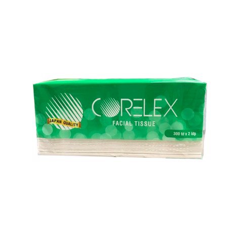 Khăn giấy rút Corelex 300 tờ x 2 lớp