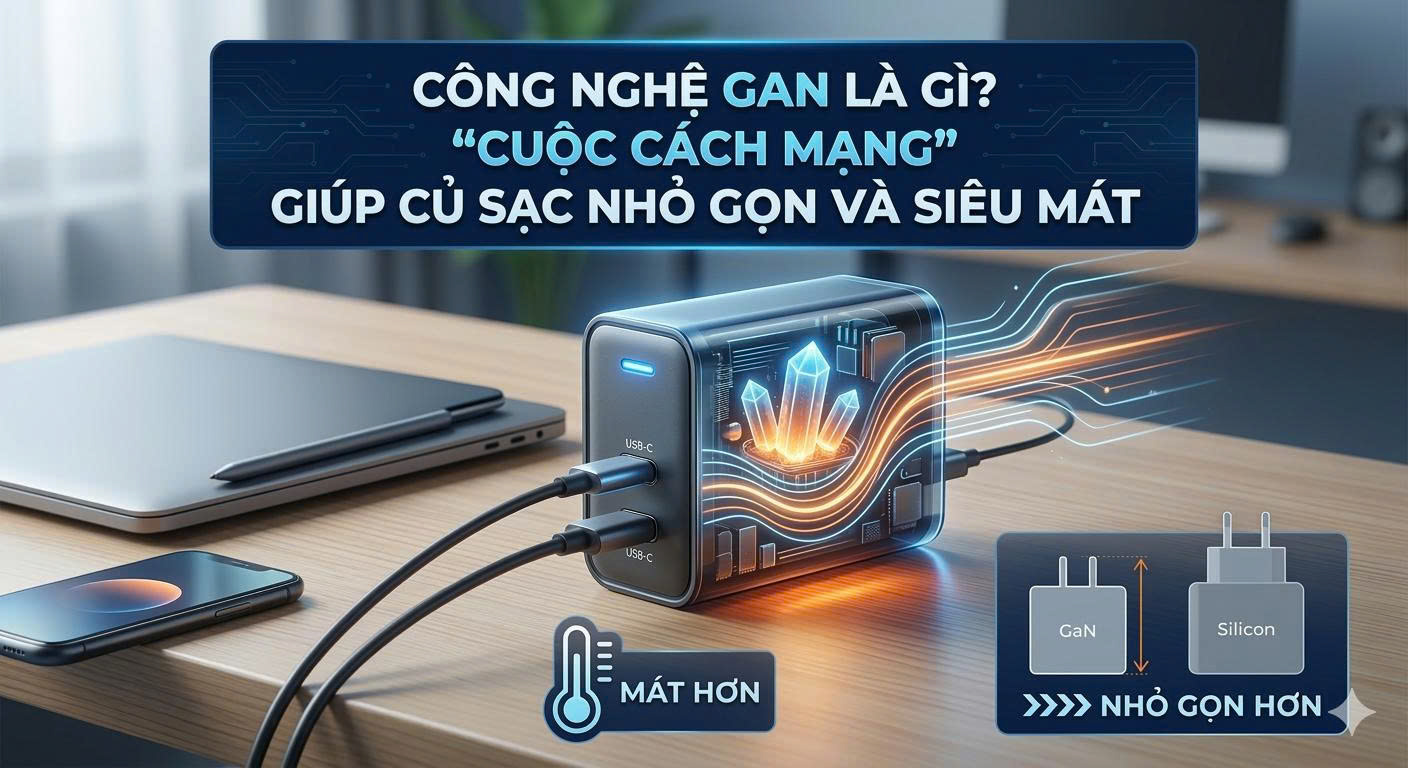 Công Nghệ GaN Là Gì? 