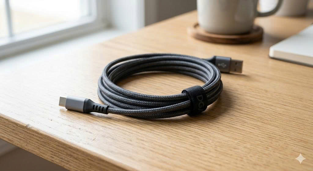 Mẹo Cuốn Cáp Sạc 