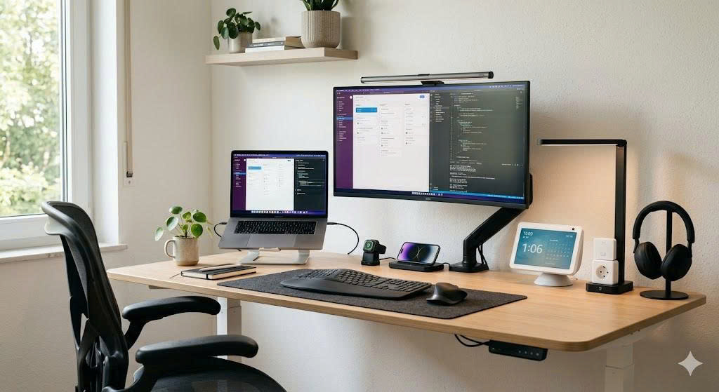 Setup Góc Làm Việc 