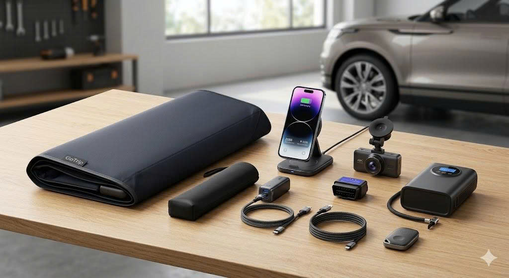 Combo Phụ Kiện Ô Tô Hoàn Hảo 2026: Từ Dù Che Nắng GoTrip Đến Hệ Sinh Thái Tiện Ích Thông Minh