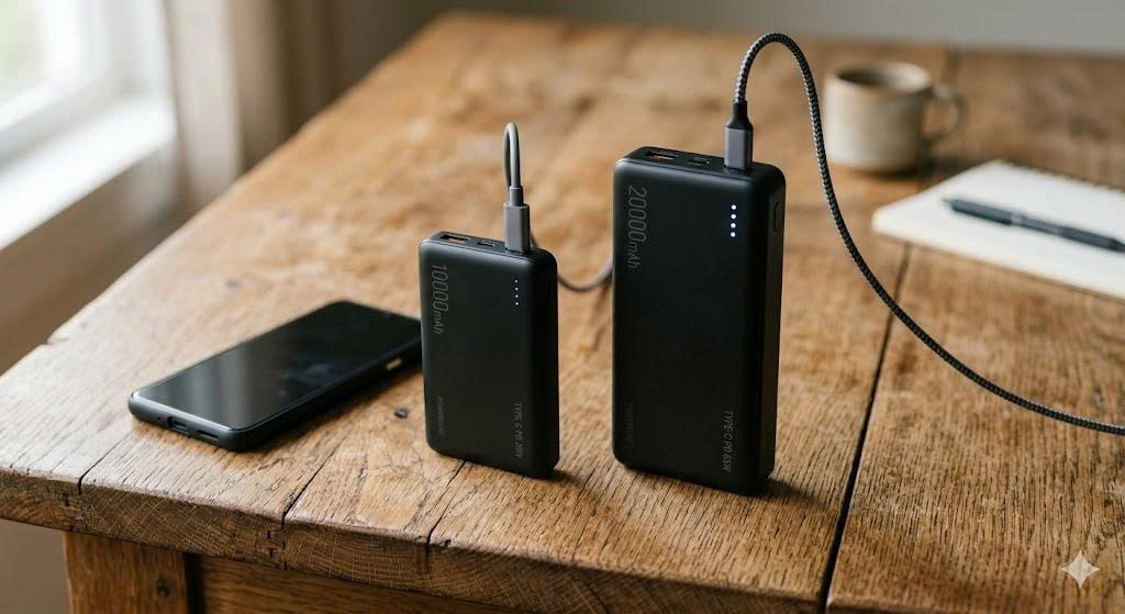 Chọn Pin Dự Phòng 2026: 10.000mAh Hay 20.000mAh? Đừng Chỉ Nhìn Vào Con Số