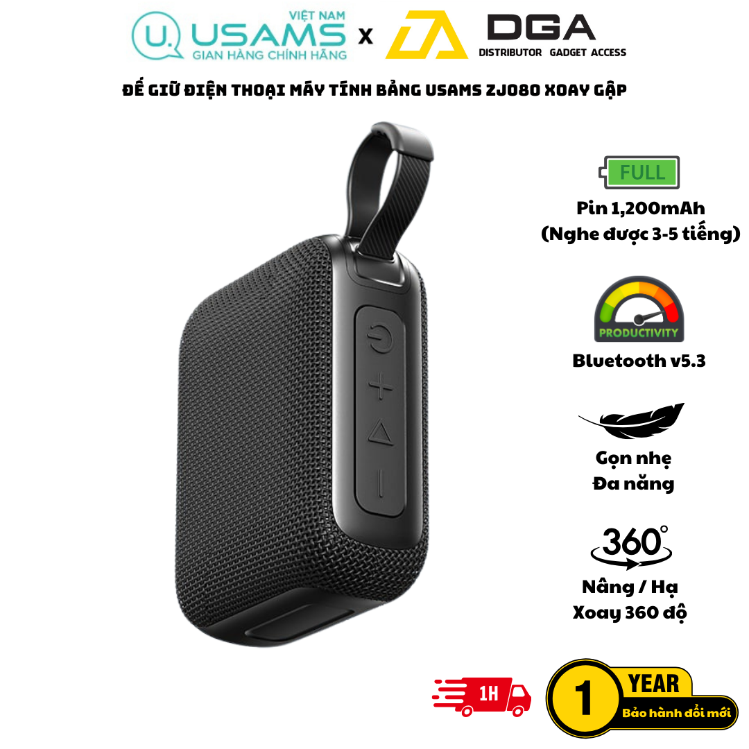 Loa Bluetooth di động USAMS YX015 BT5.3 Wireless Speaker – YK Series