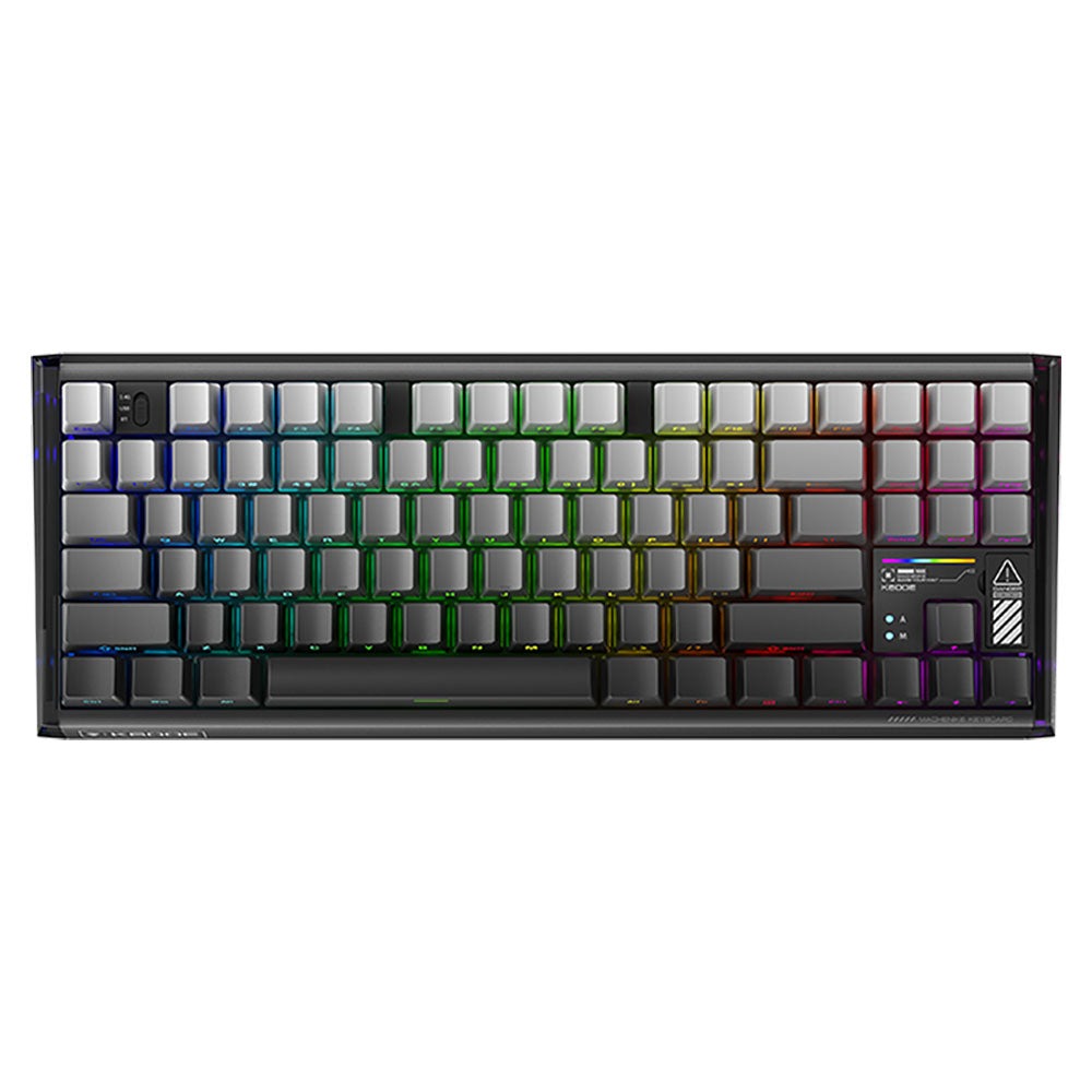 Bàn phím cơ Machenike K600E B87W Tri-mode RGB - Hàng chính hãng VN