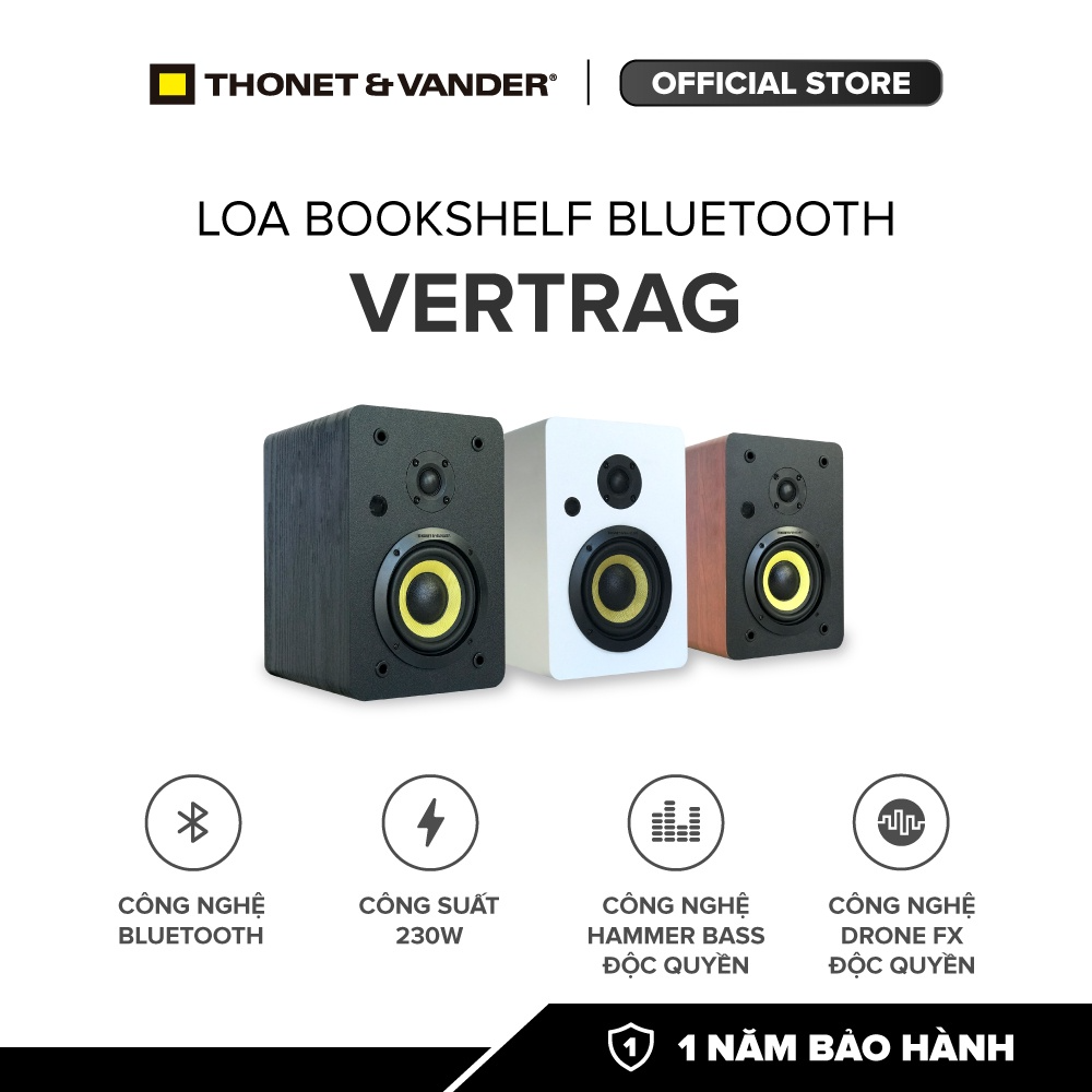 Loa Bluetooth Thonet & Vander VERTRAG 2.0 - Hàng chĩnh hãng VN