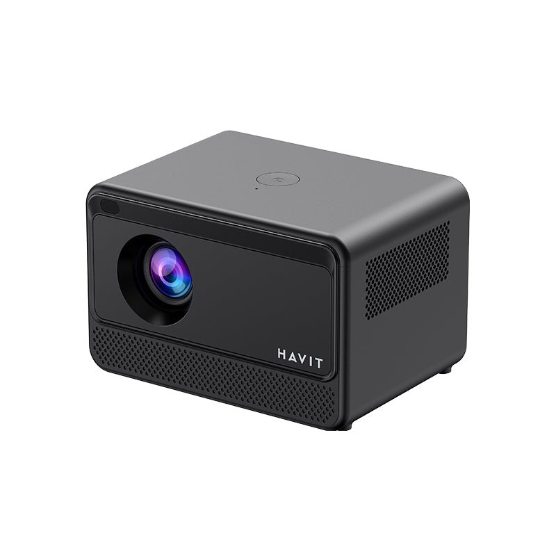 Máy chiếu mini HAVIT PJ211 PRO ánh sáng 5000 + 180 ANSI lumens độ phân giải 4K , screen size 32-150inch