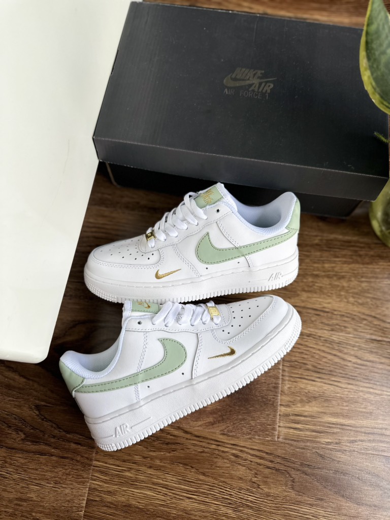 AF1 Trainers xanh