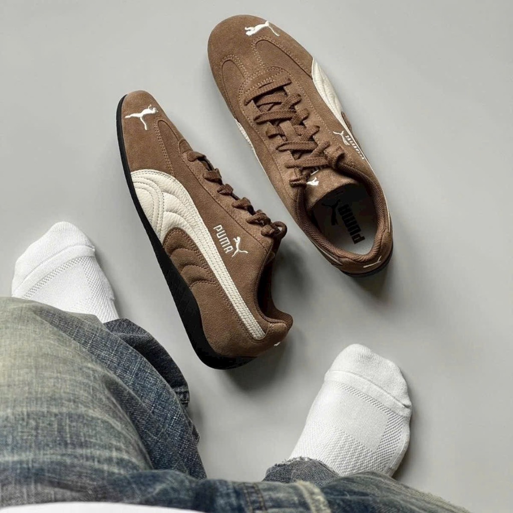 puma speedcat nâu bò
