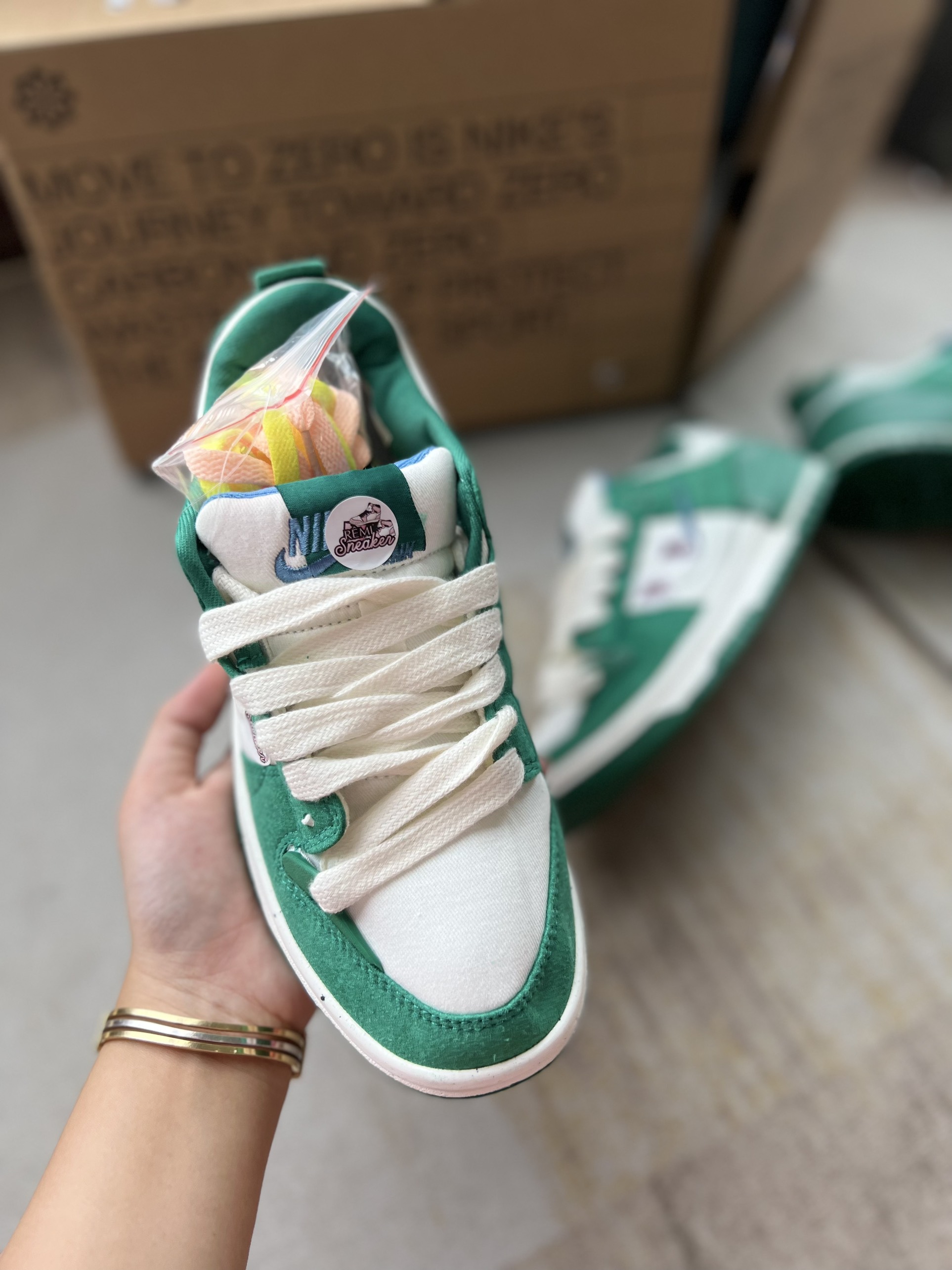 NIKE DUNK XANH LÁ