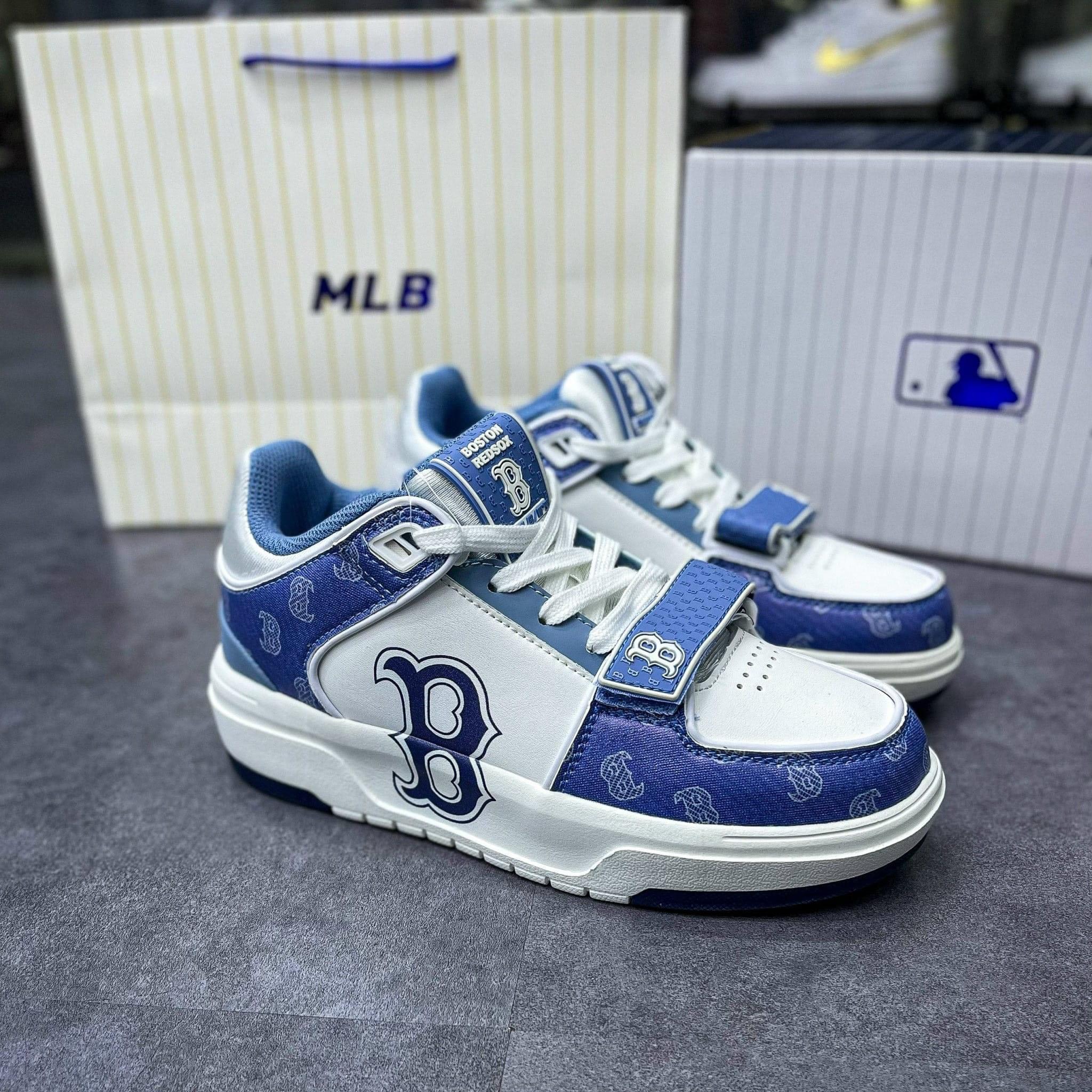 mlb liner quai dán xanh bò
