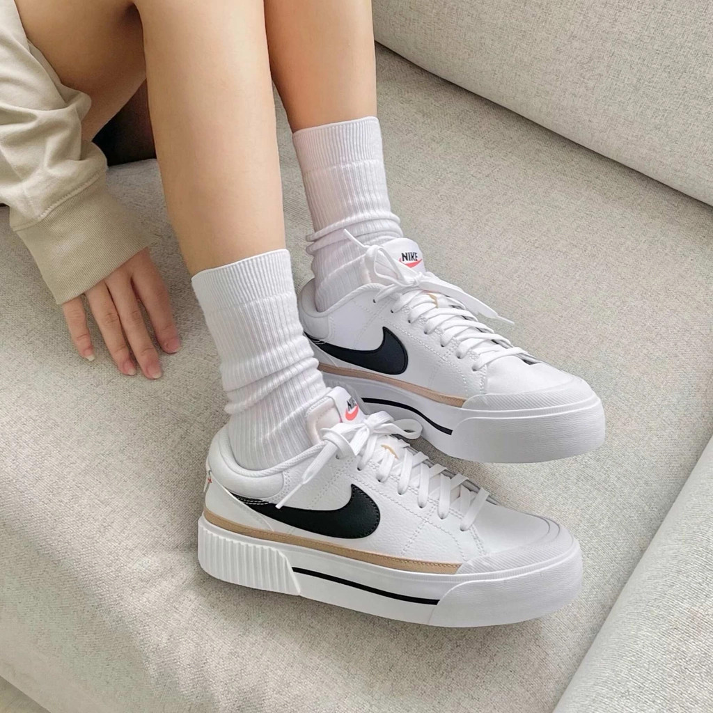 NIKE LEGACY TRẮNG ĐẾ CAO