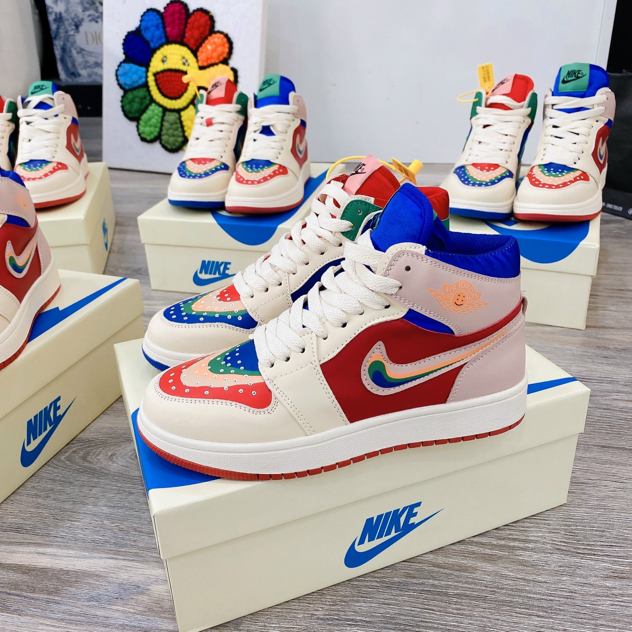 NIKE 7 MÀU CAO CỔ