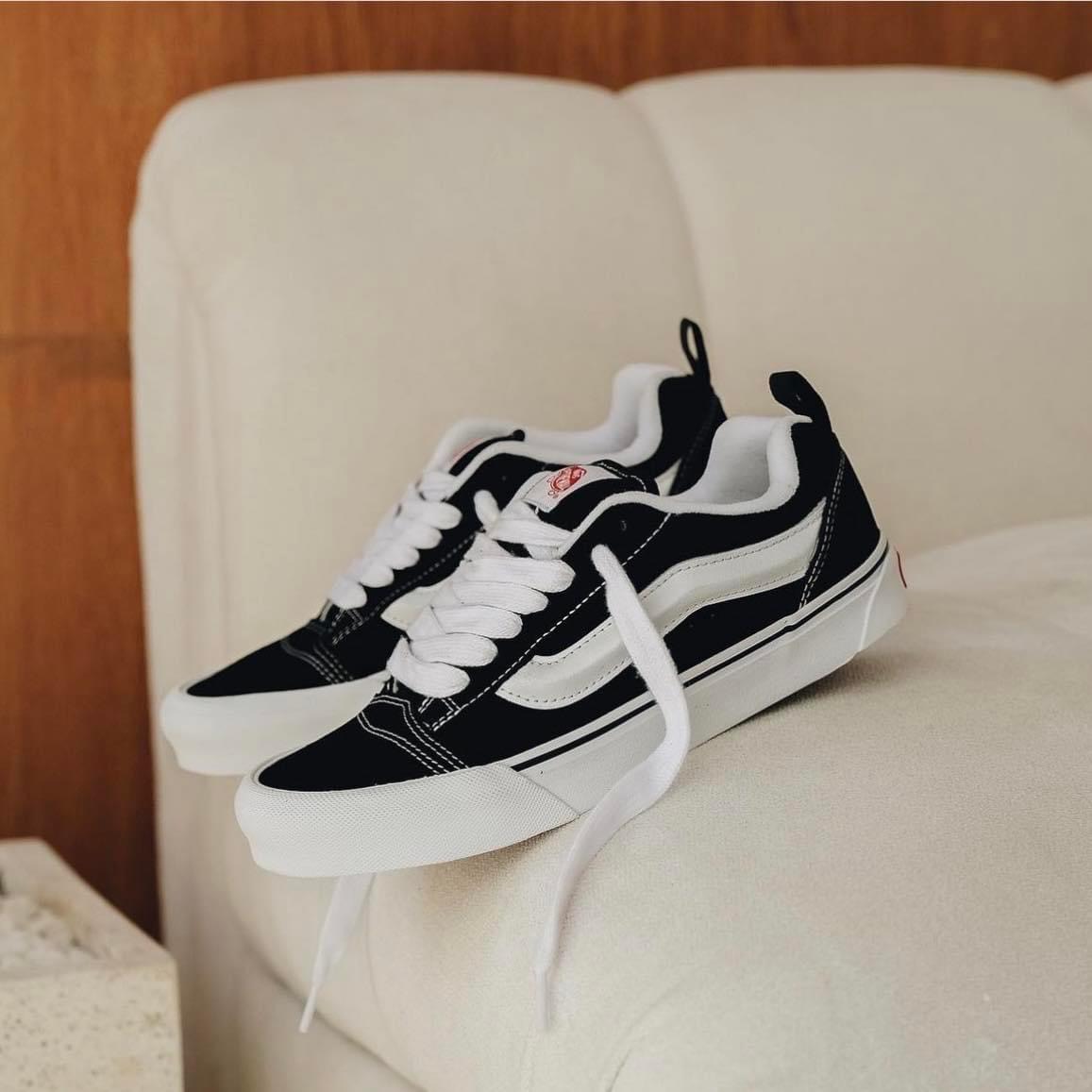 vans knu skool đen