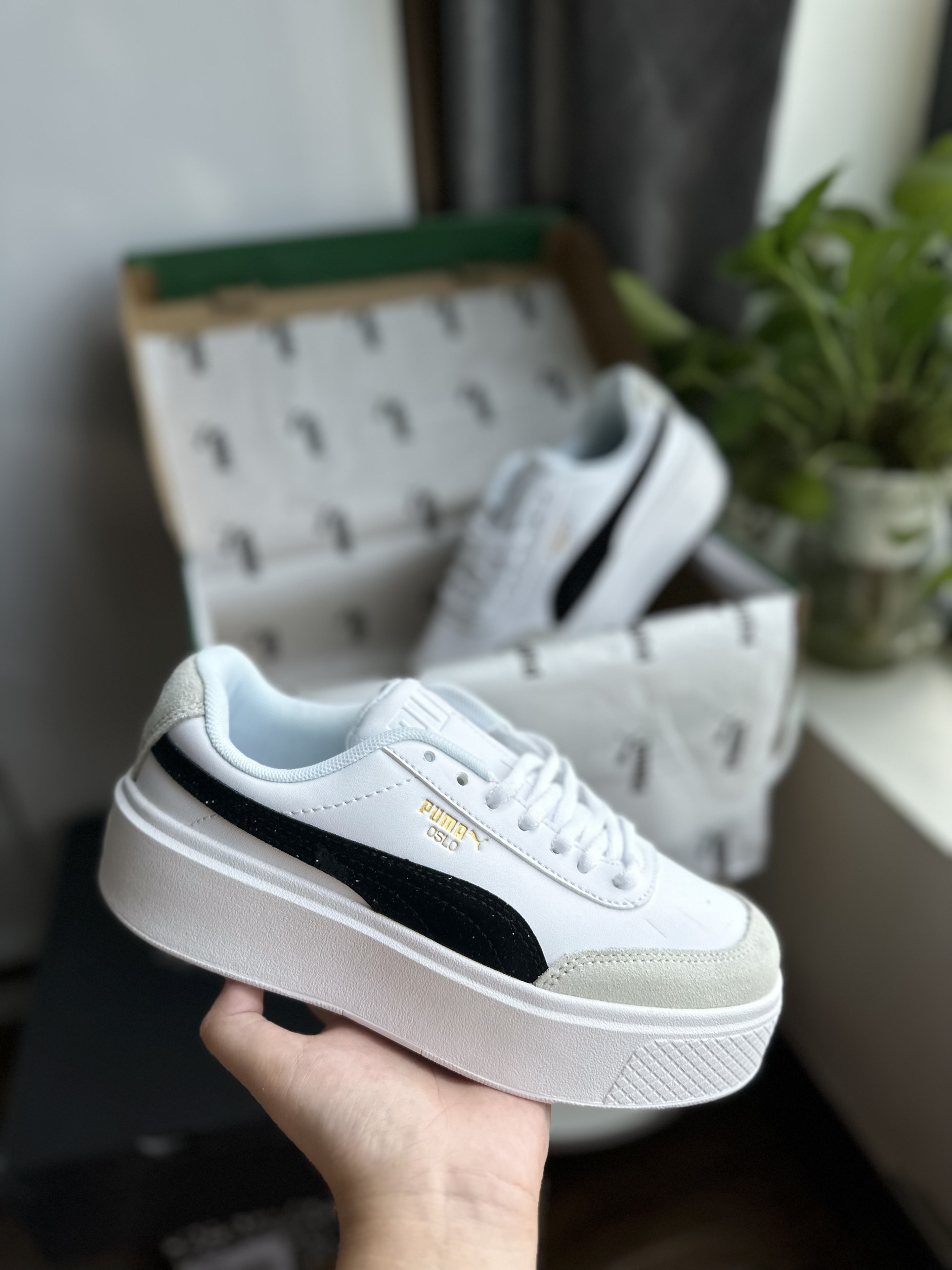 puma oslo đen