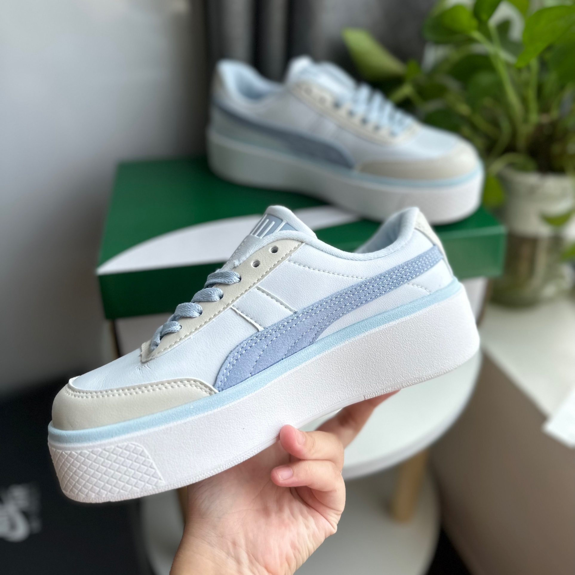 puma oslo xanh