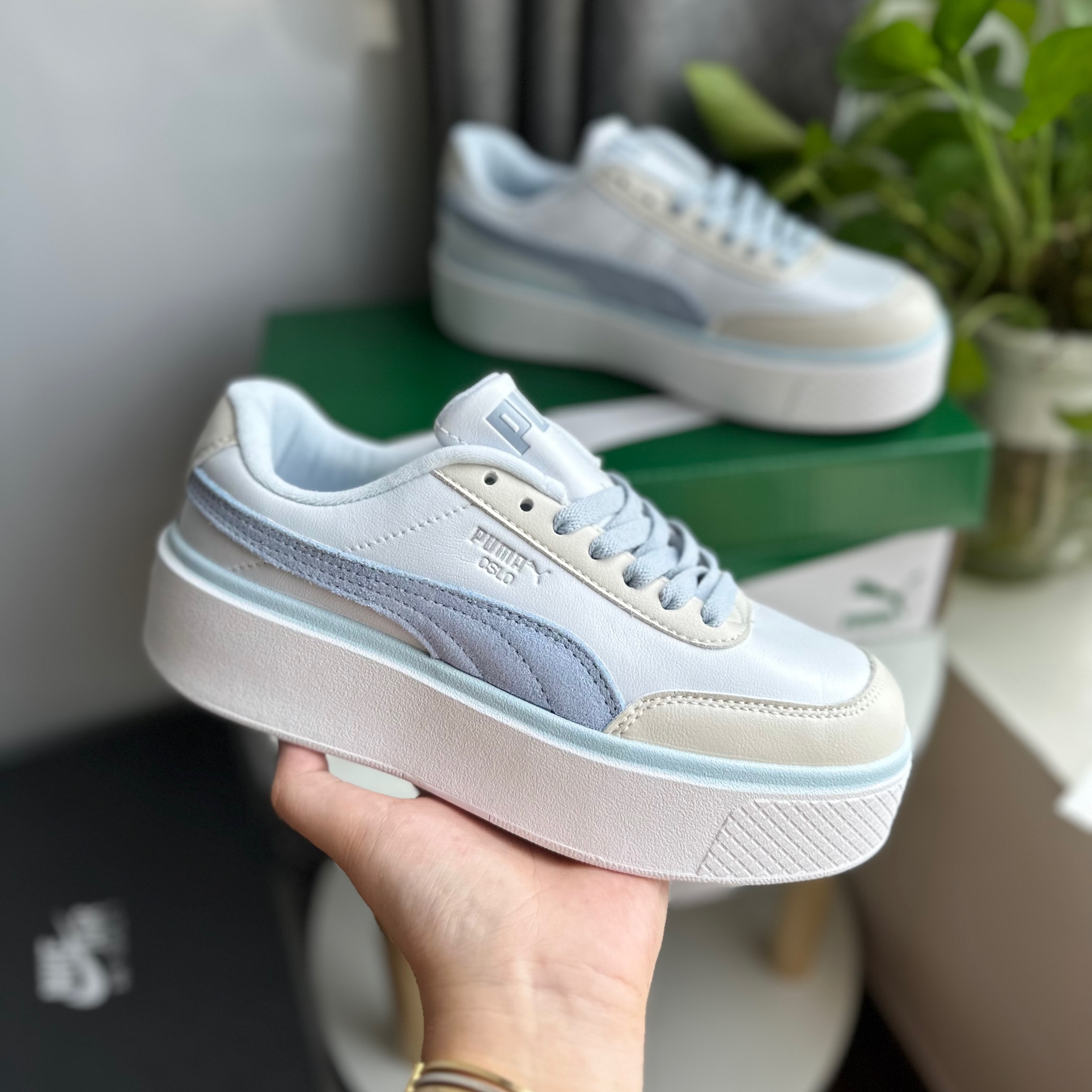puma oslo xanh