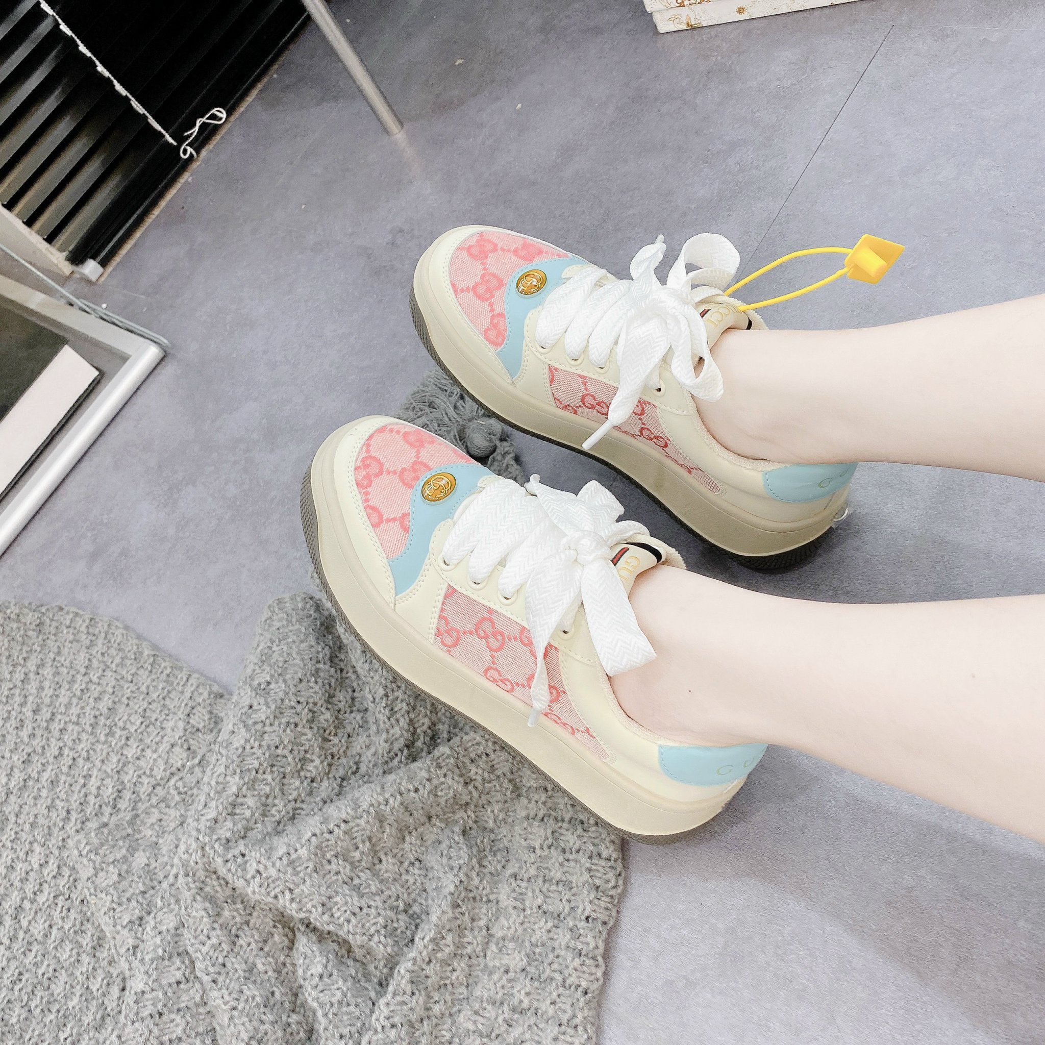 gucci xanh hồng đế cao