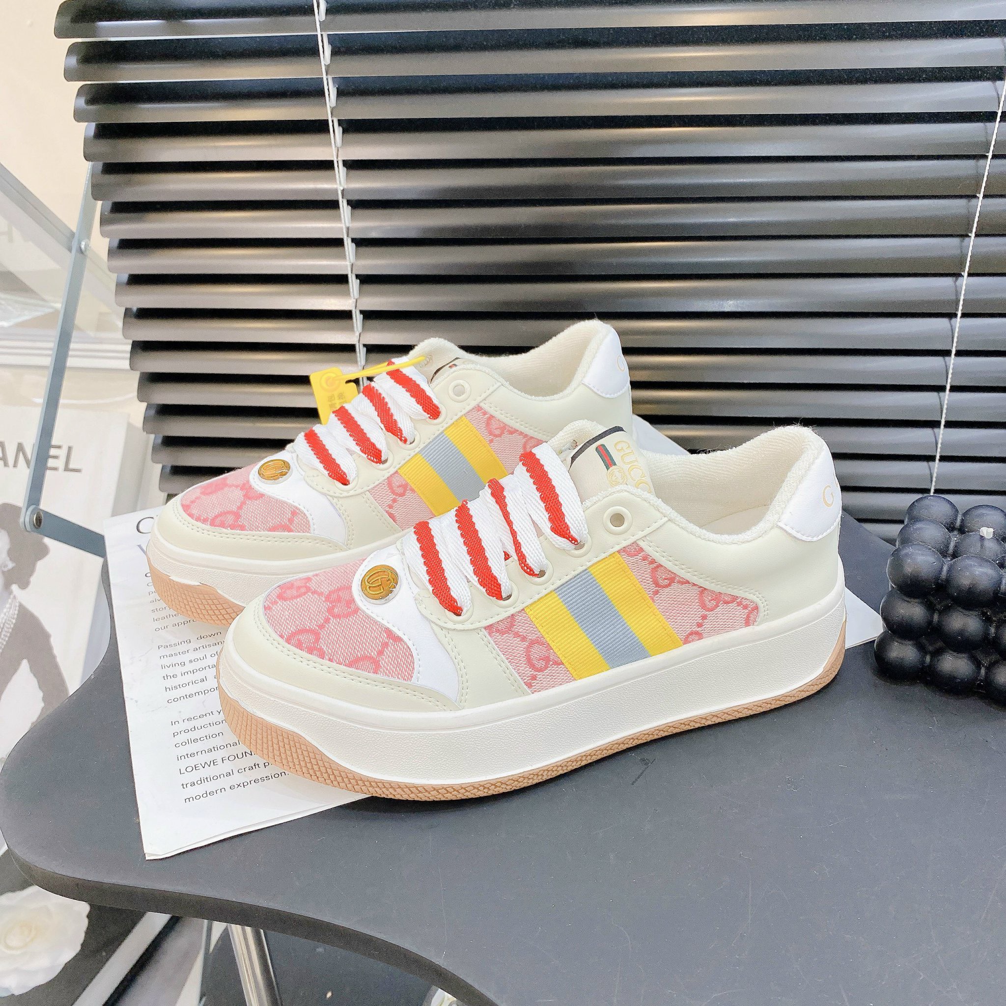 gucci vàng hồng đế cao