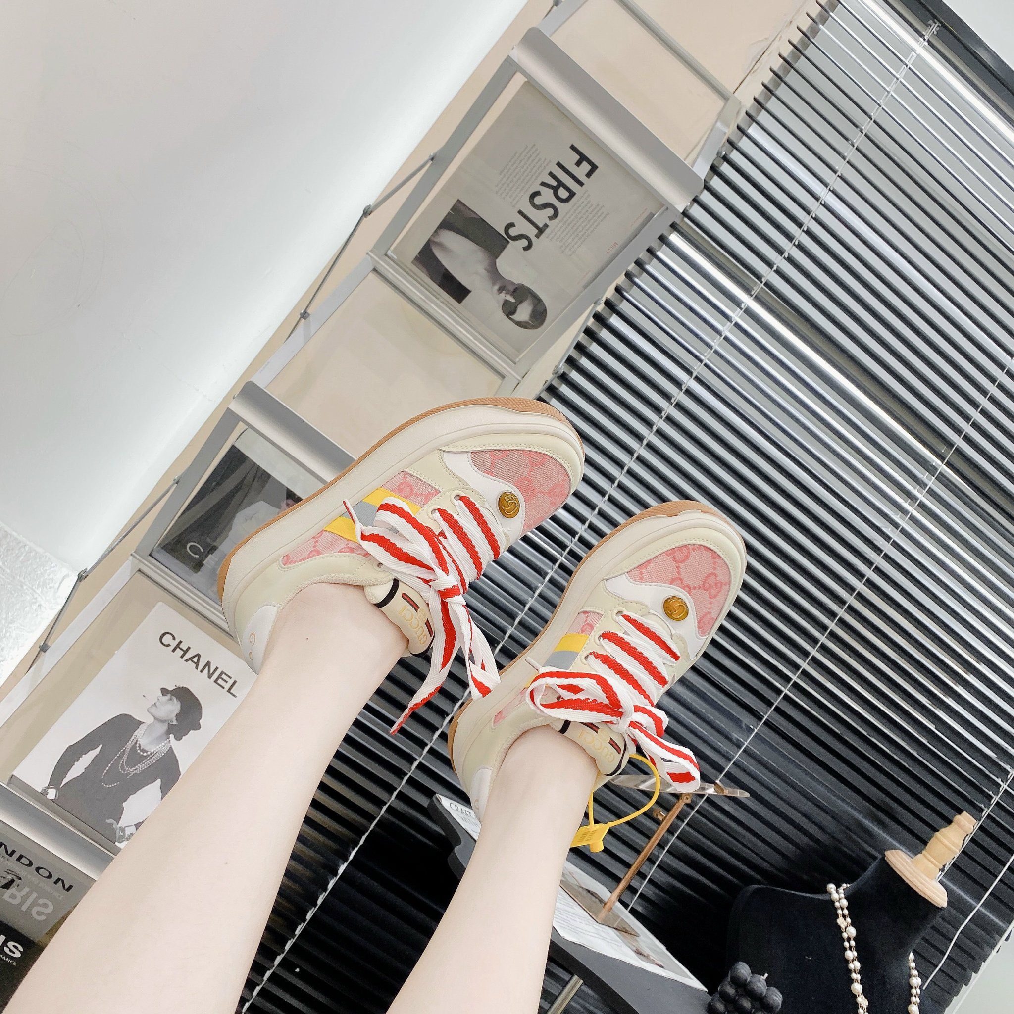 gucci vàng hồng đế cao