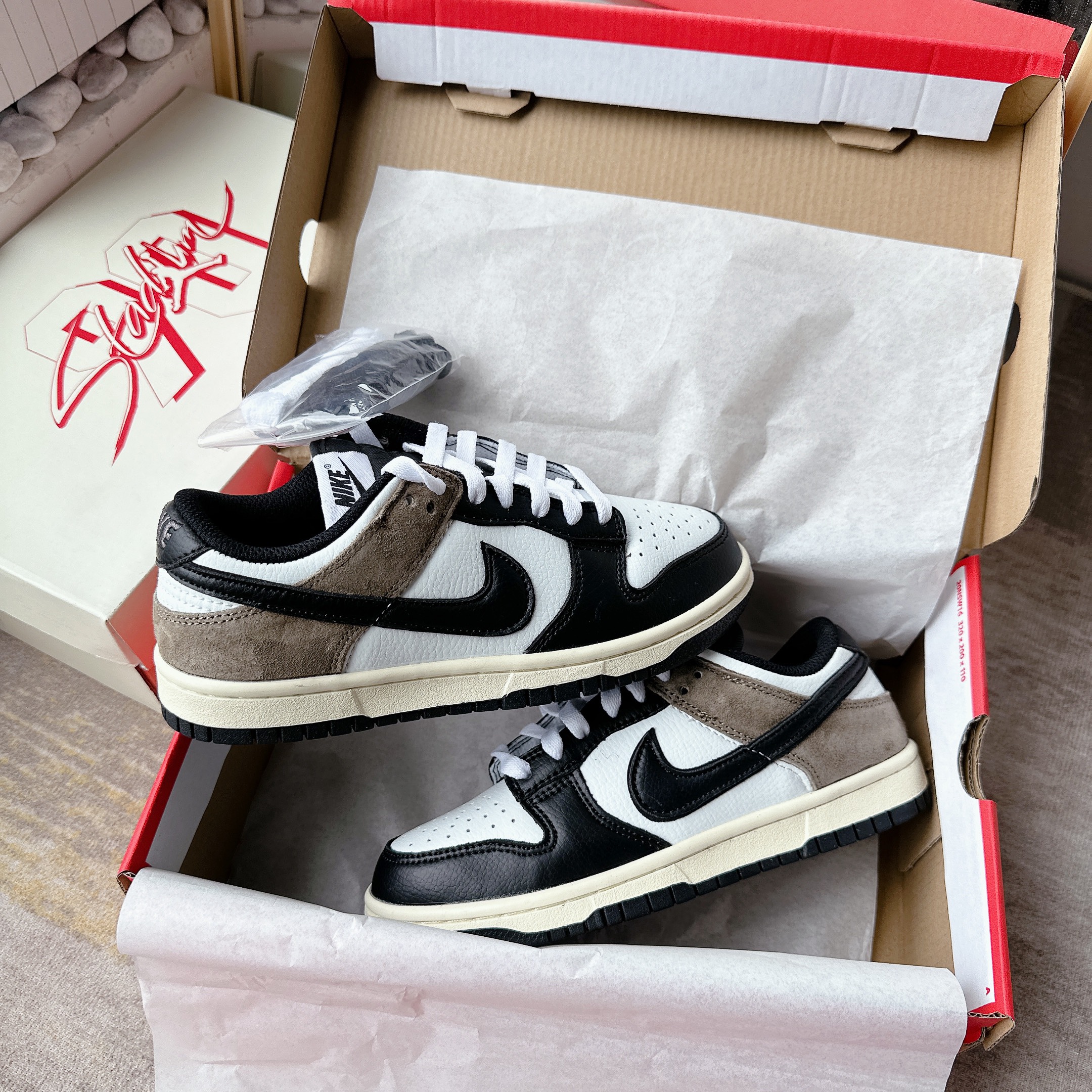 nike sb đen nâu (mocha)