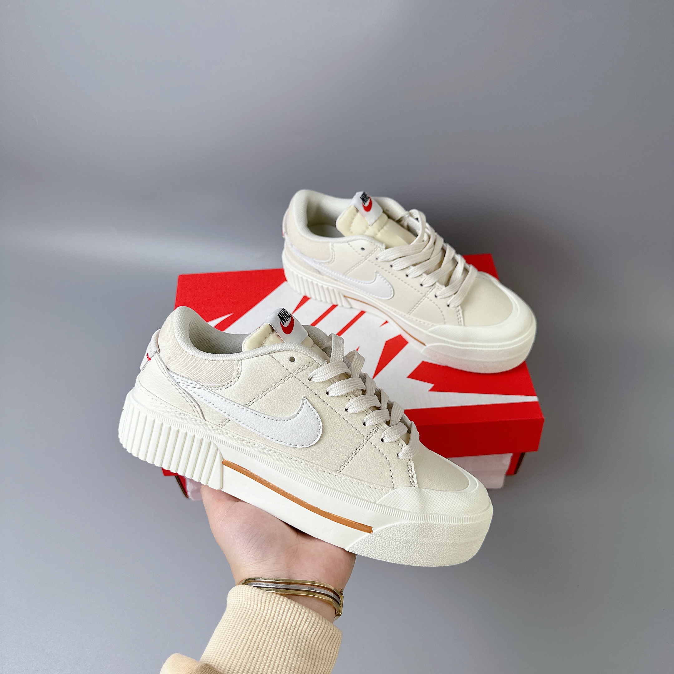 NIKE LEGACY KEM ĐẾ CAO