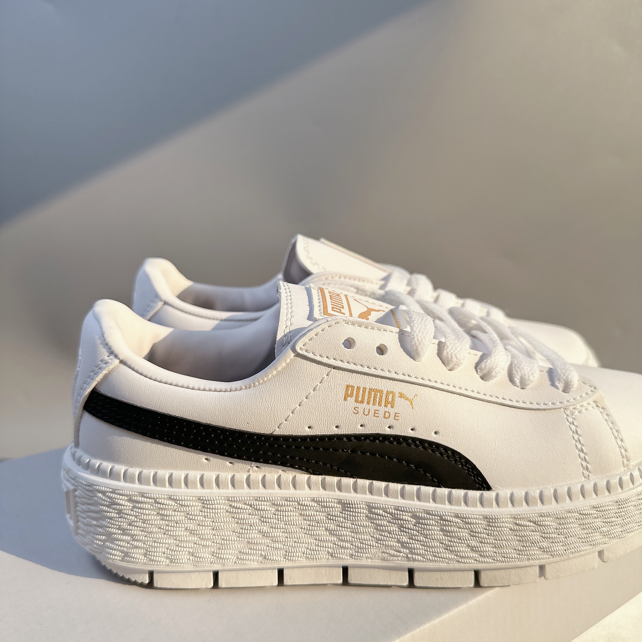 puma suede đế cao