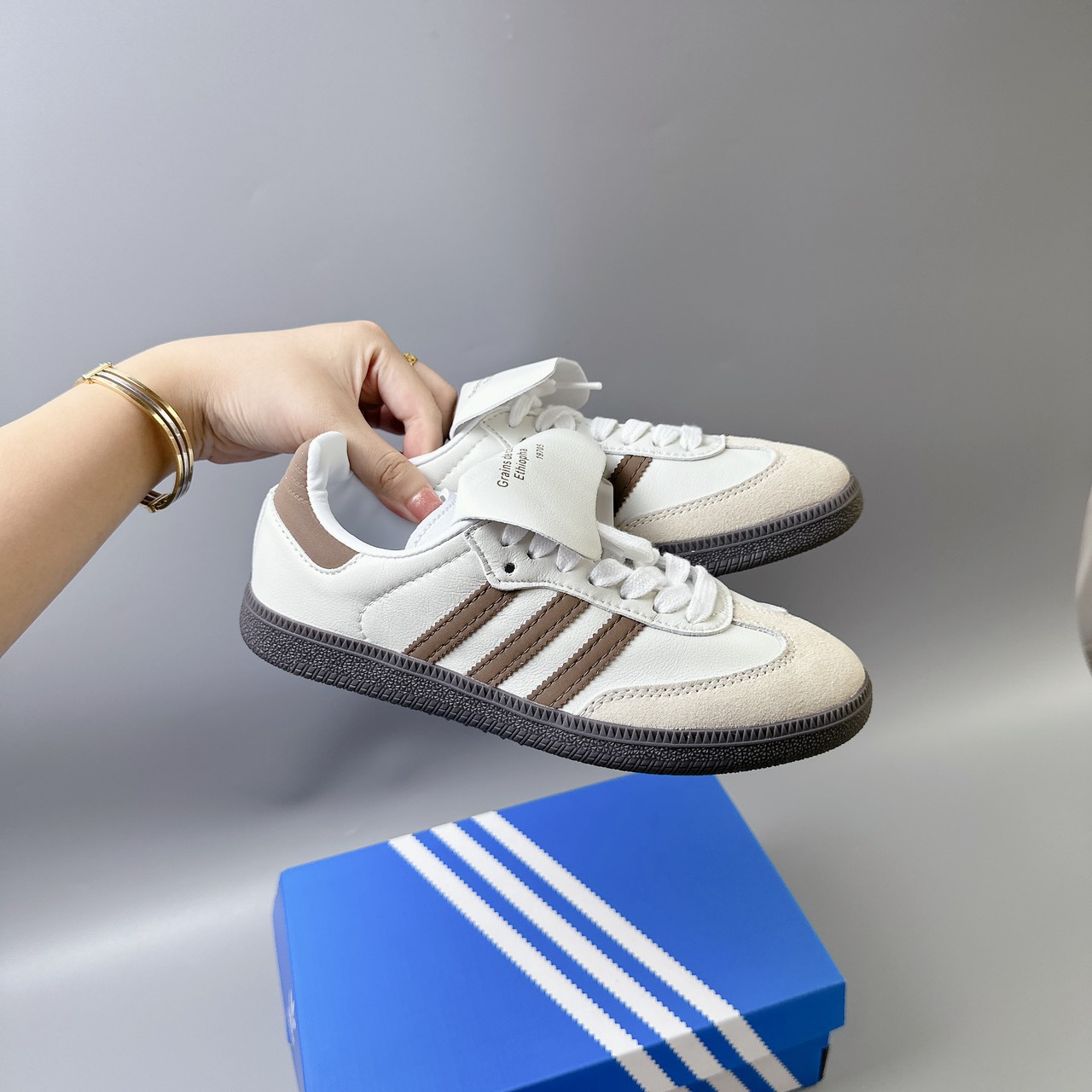 samba cafe ( trắng nâu)