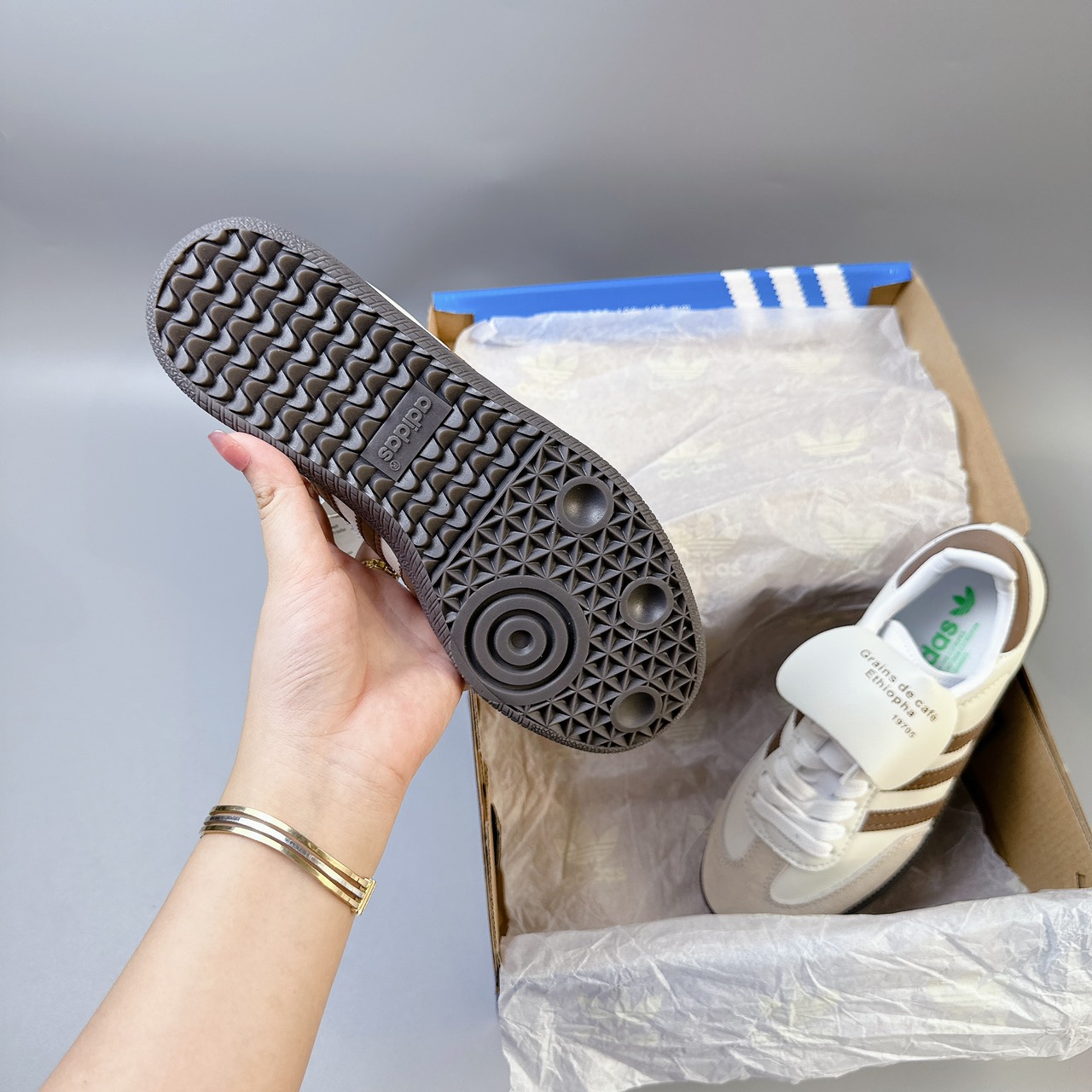 samba cafe ( trắng nâu)