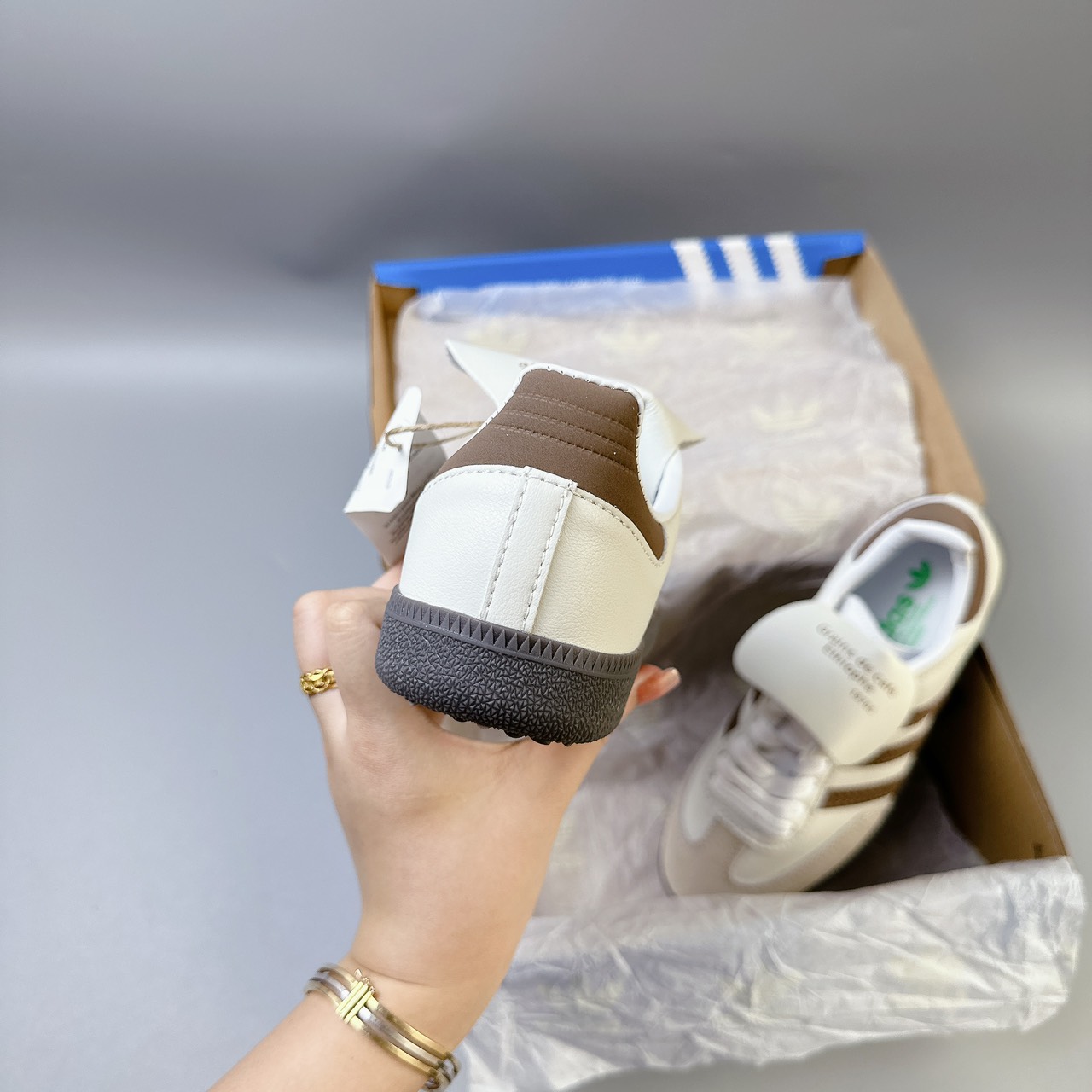 samba cafe ( trắng nâu)