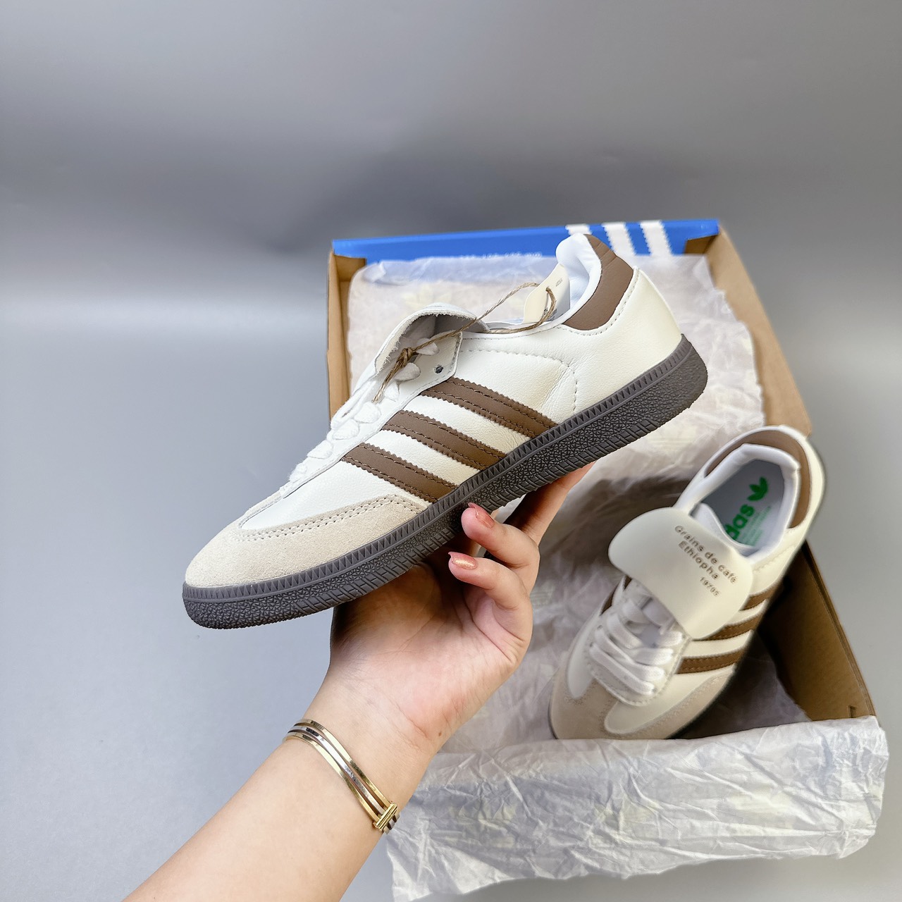 samba cafe ( trắng nâu)