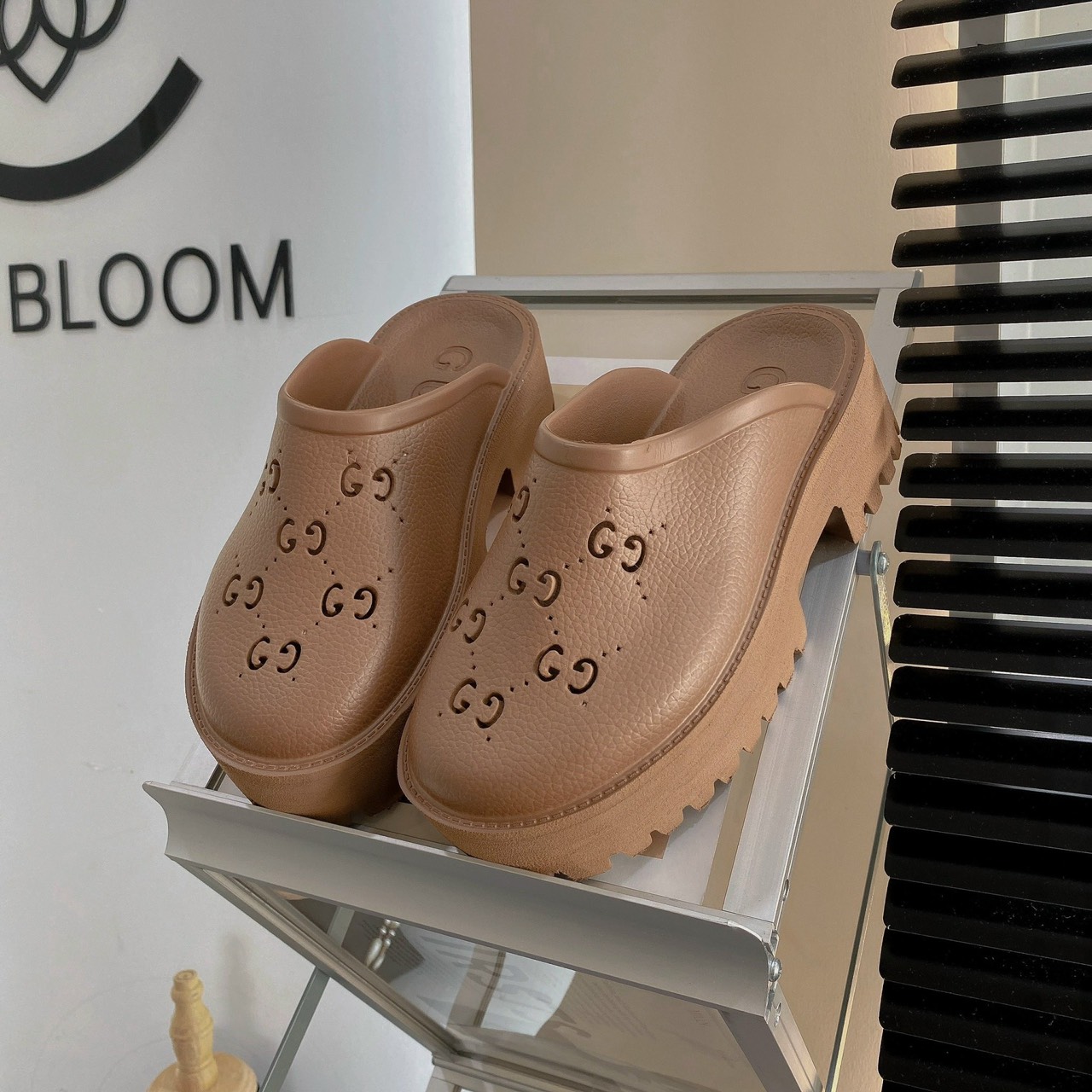 sục gucci nâu