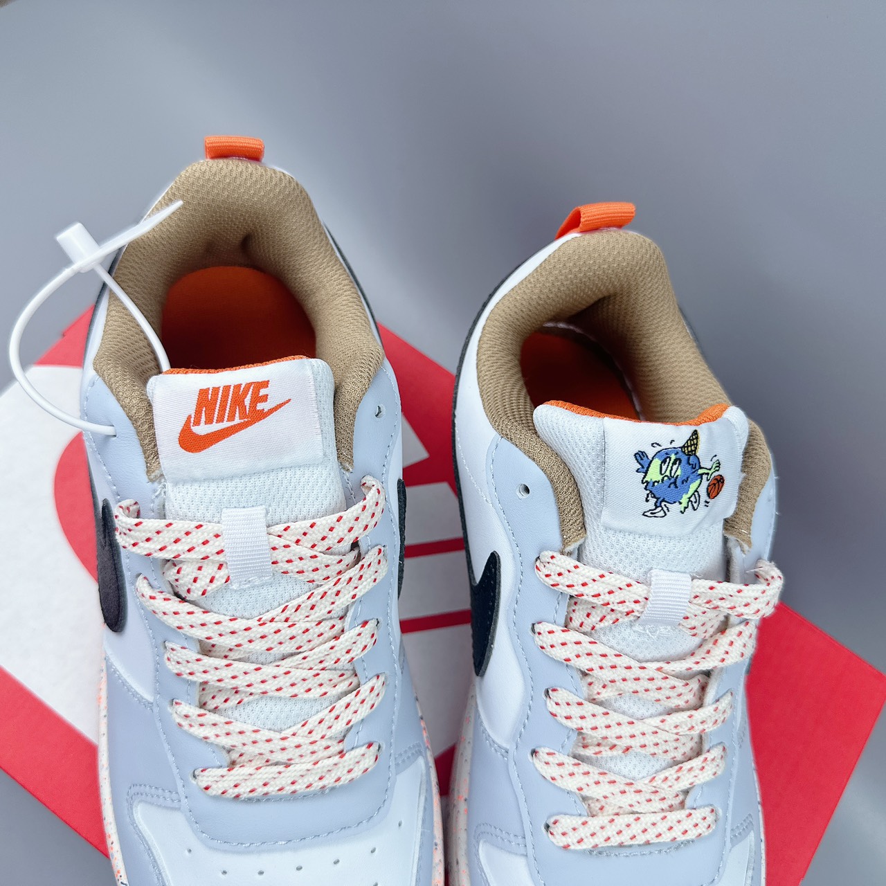 nike court xanh cam