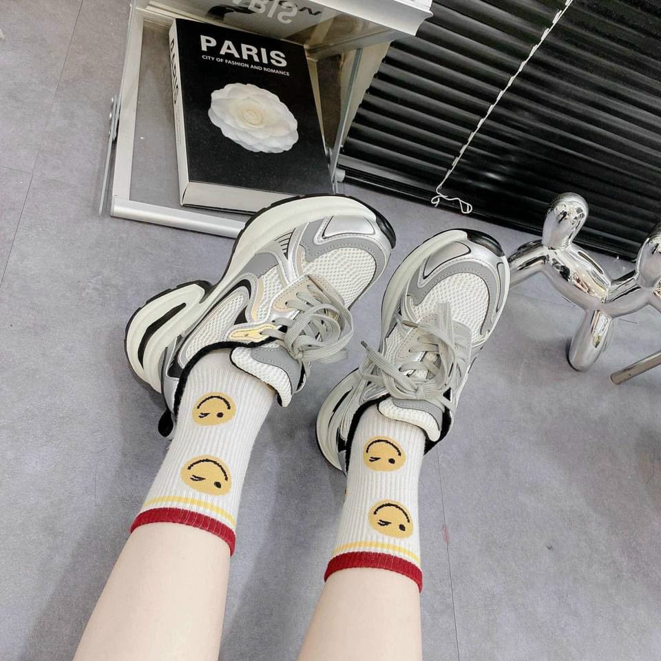 giày fashion bạc