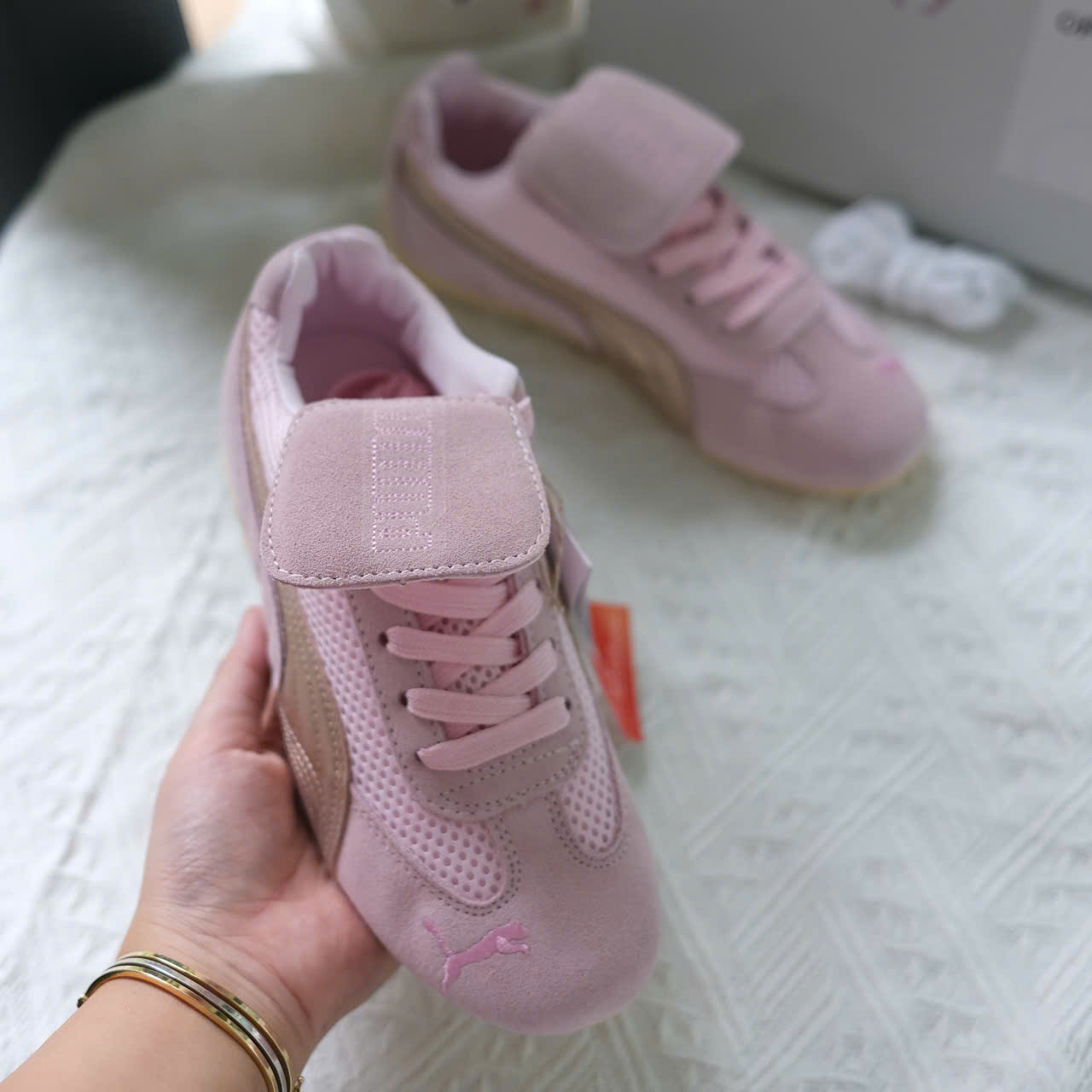 puma speedcat hồng