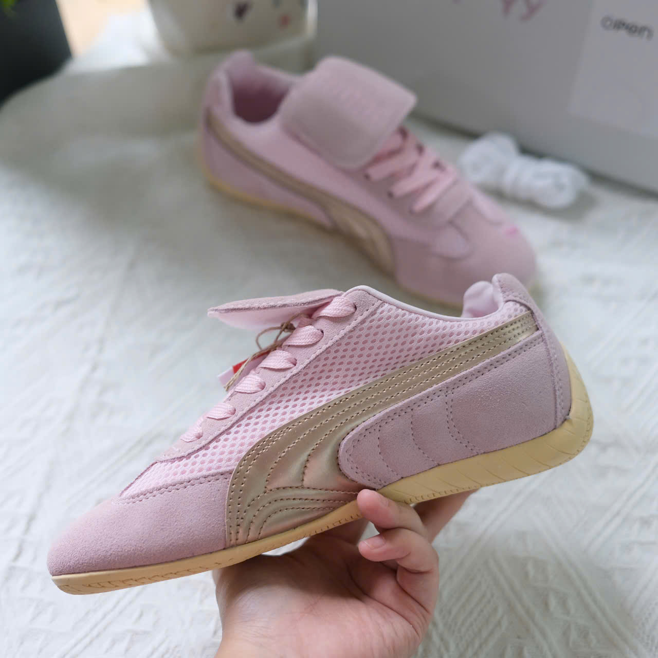 puma speedcat hồng