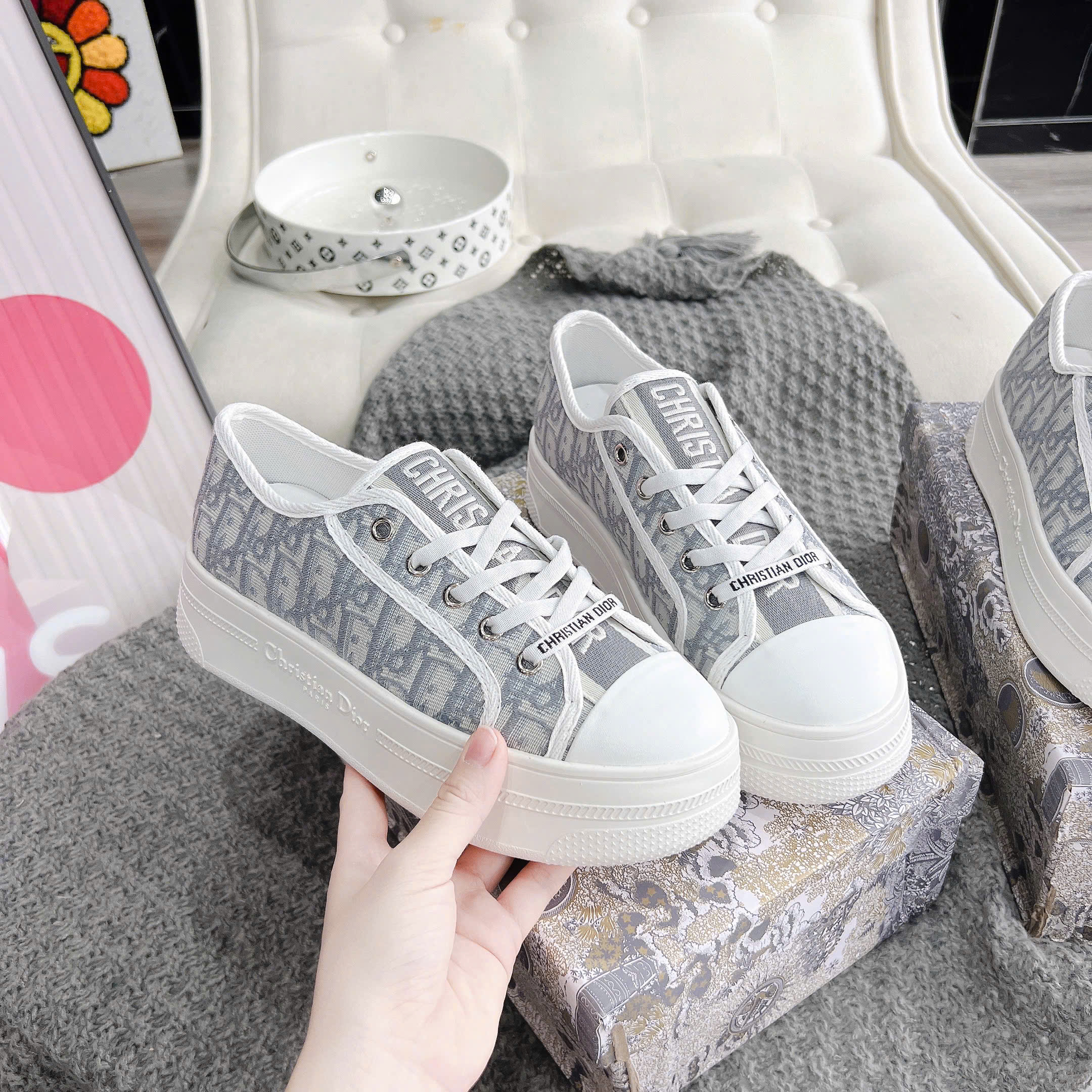 dior xám đế cao