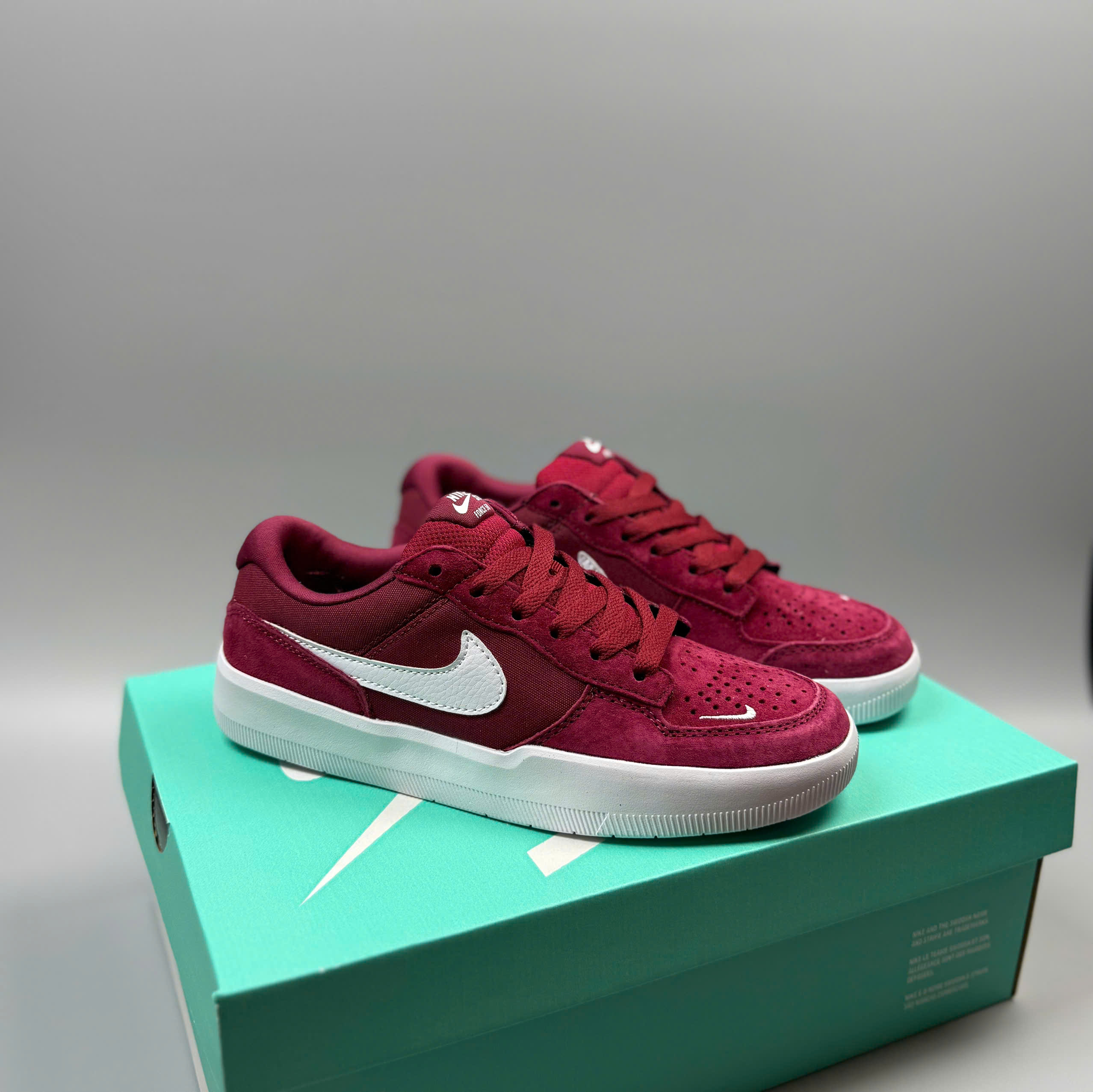 nike sb58 đỏ mận