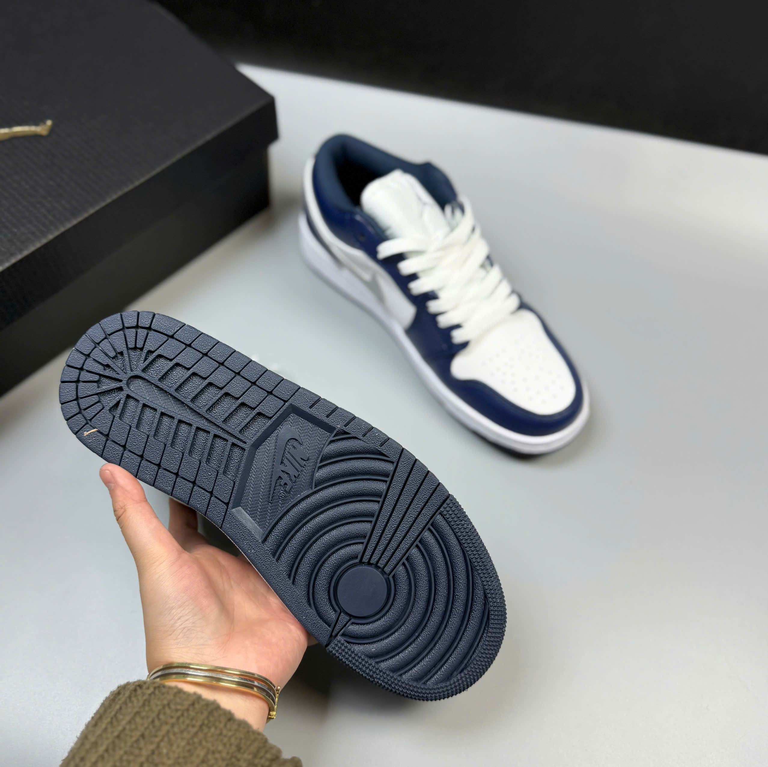 jd navy xám thấp sc