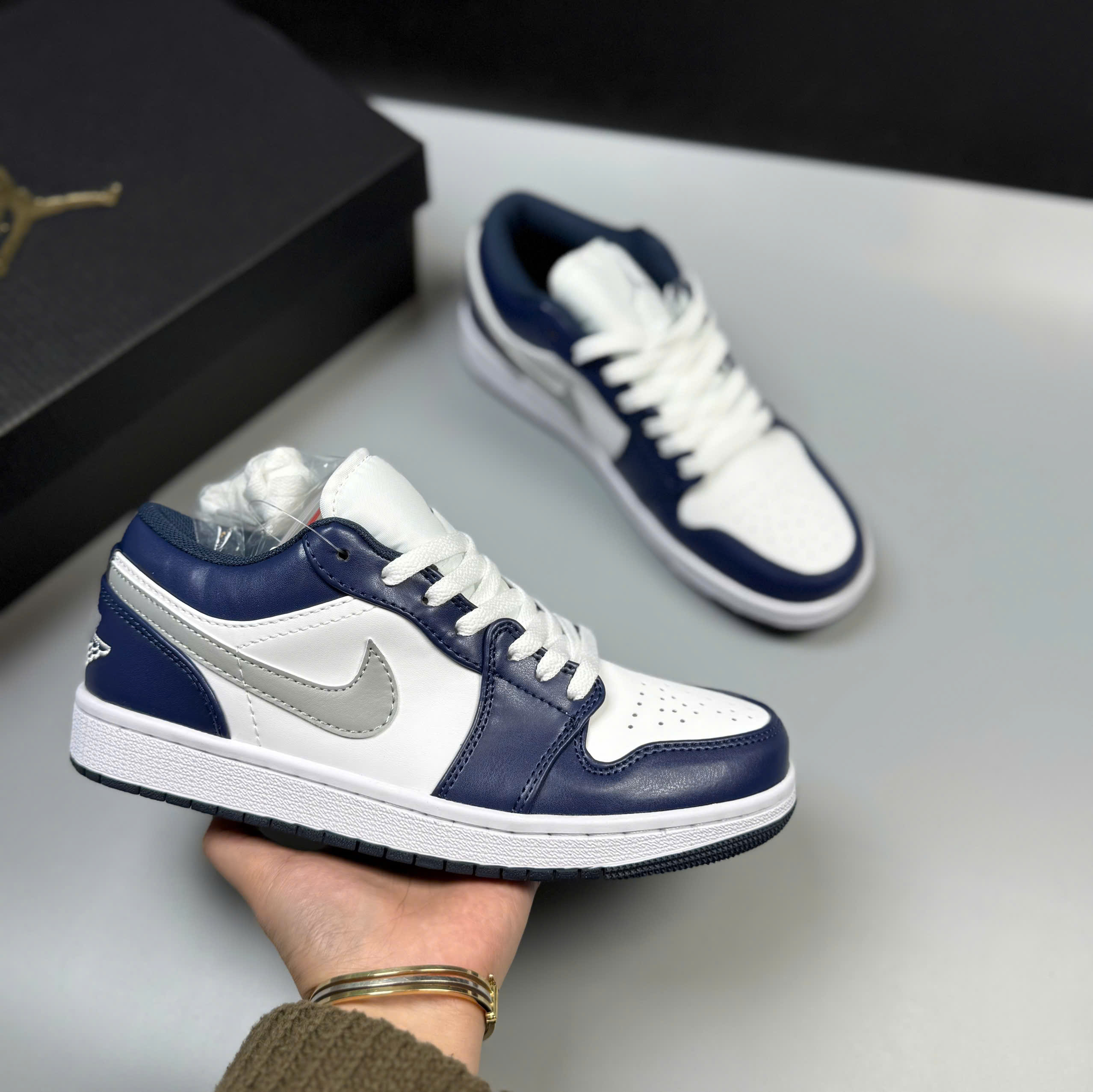 jd navy xám thấp sc