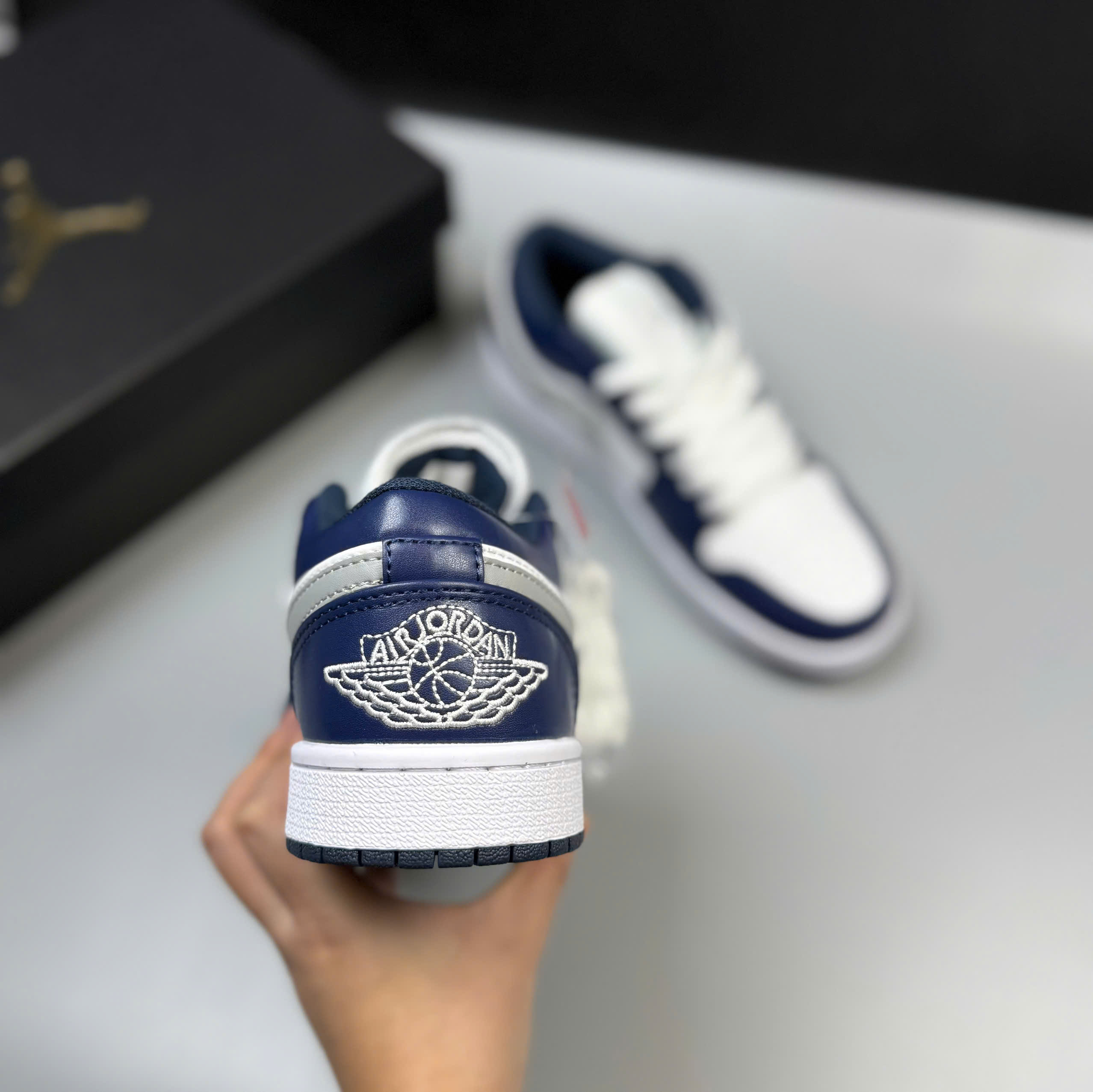 jd navy xám thấp sc