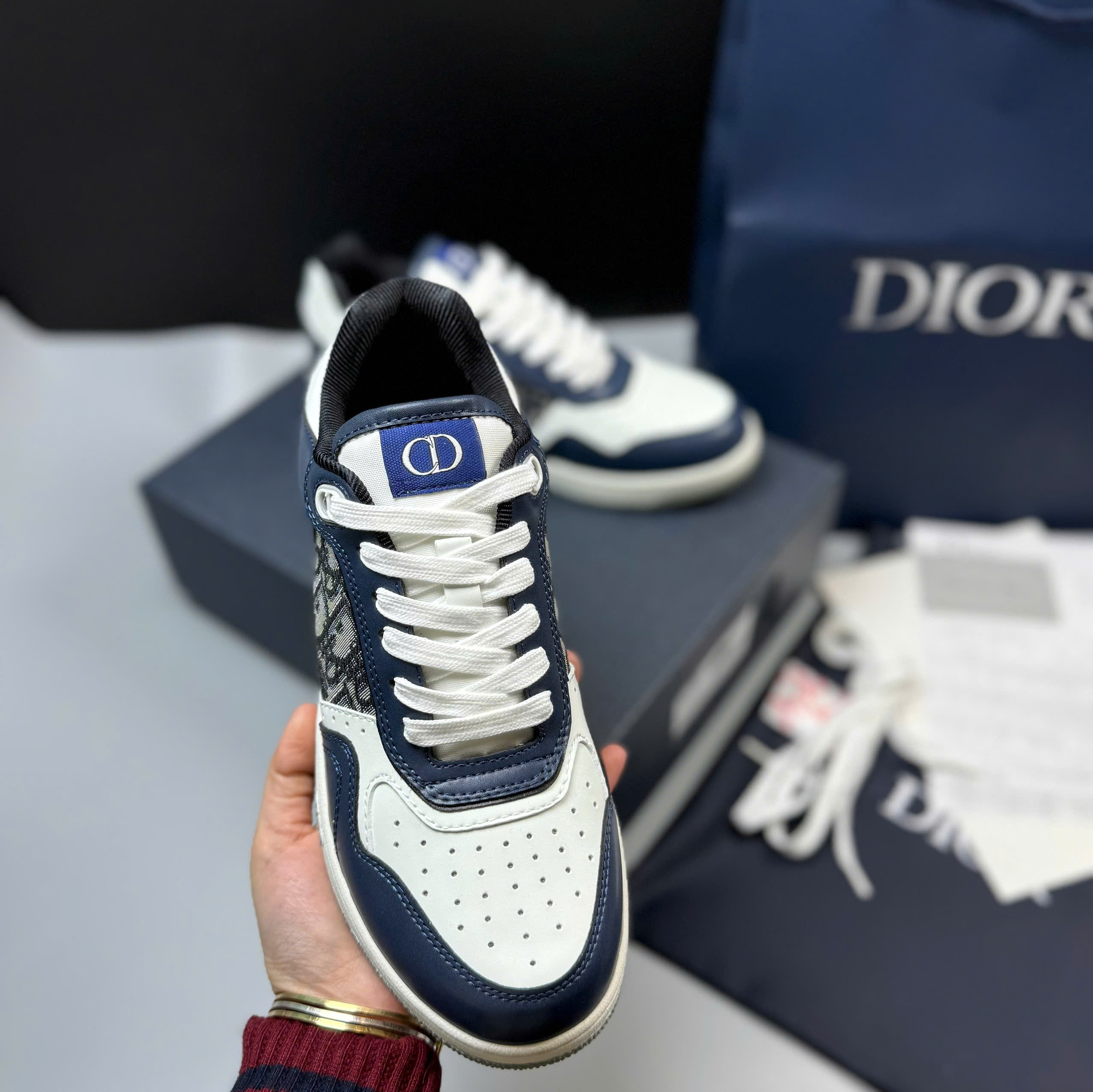 dior B27 xanh navy