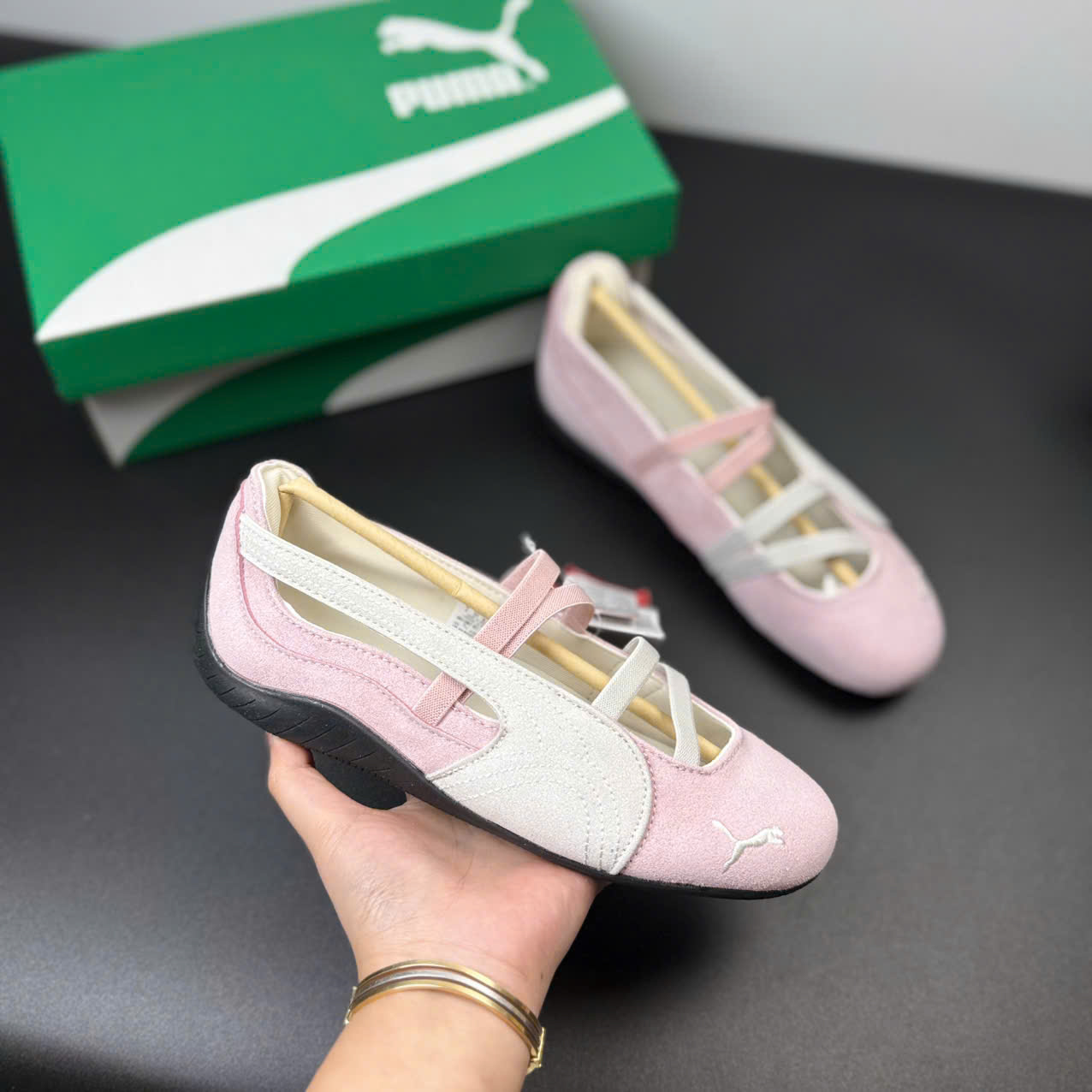 bb puma hồng xám