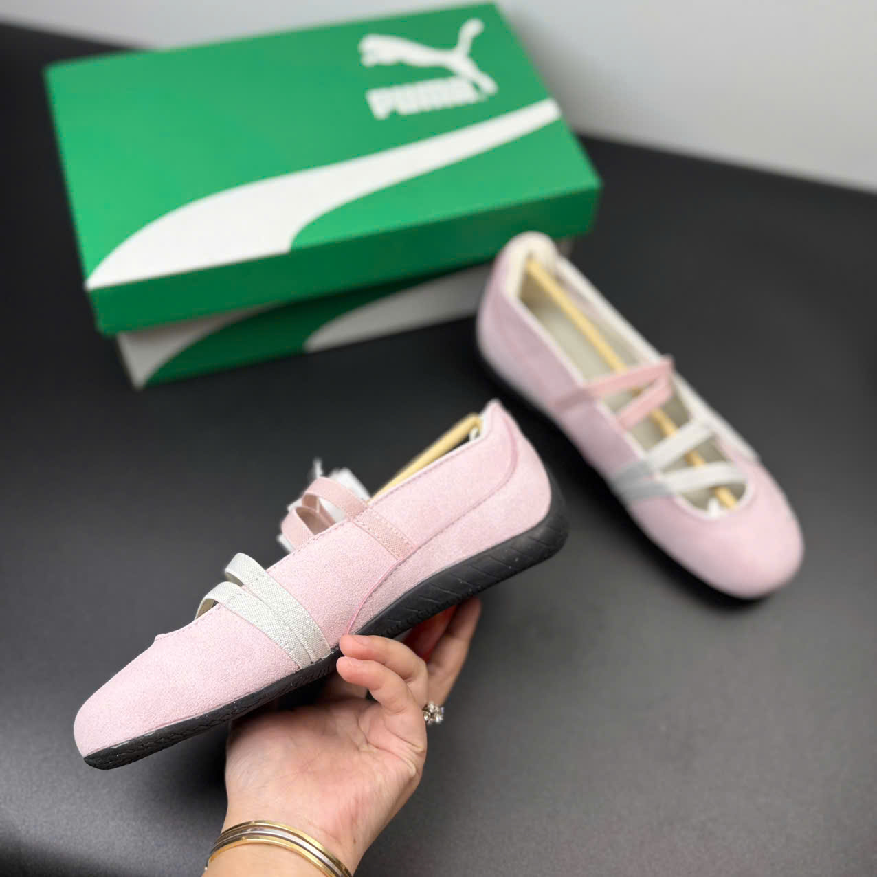 bb puma hồng xám